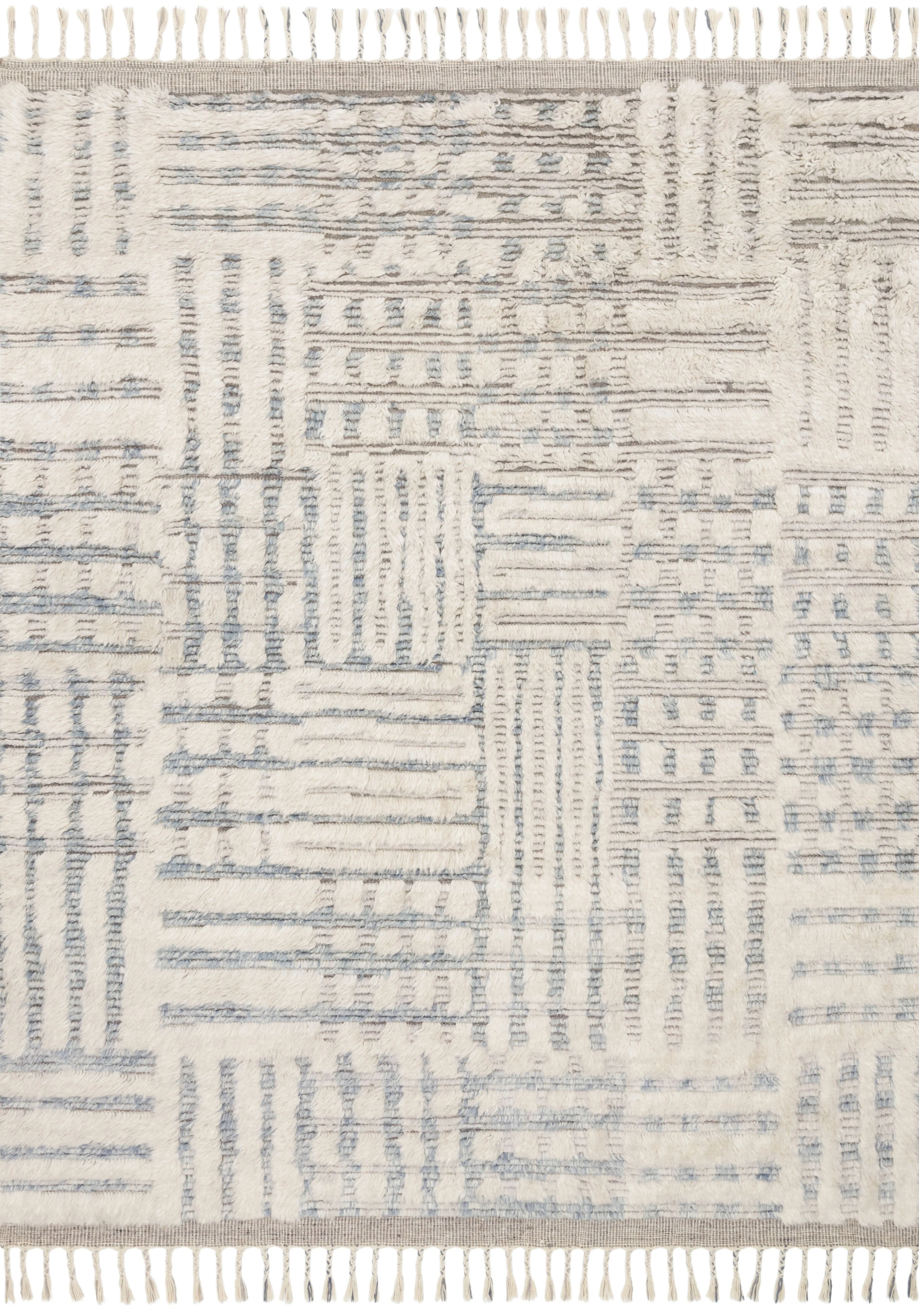 Loloi | Khalid Collection | Ivory / Sky | KF-01 - Image 1