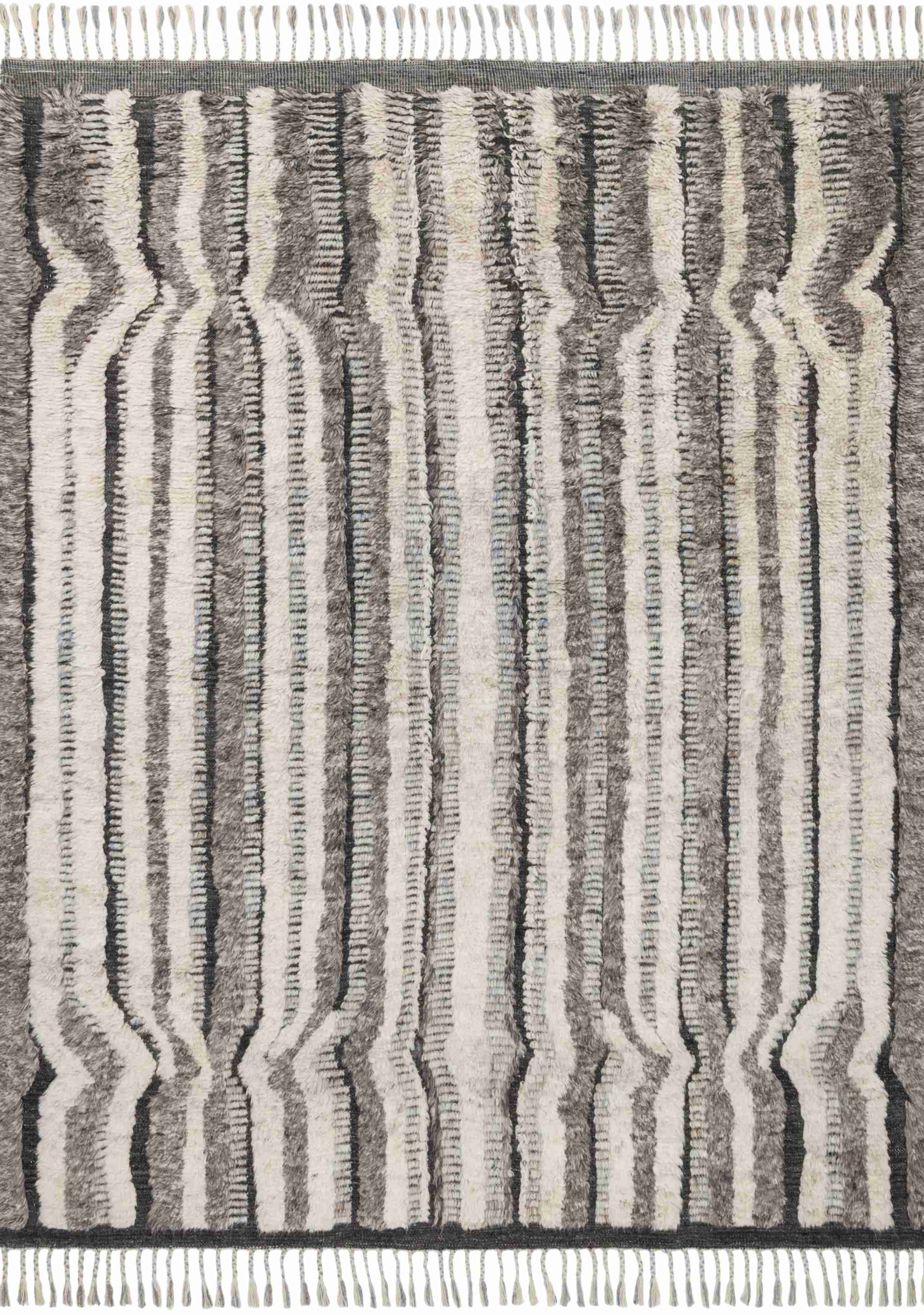 Loloi | Khalid Collection | Stone / Charcoal | KF-03 - Image 1