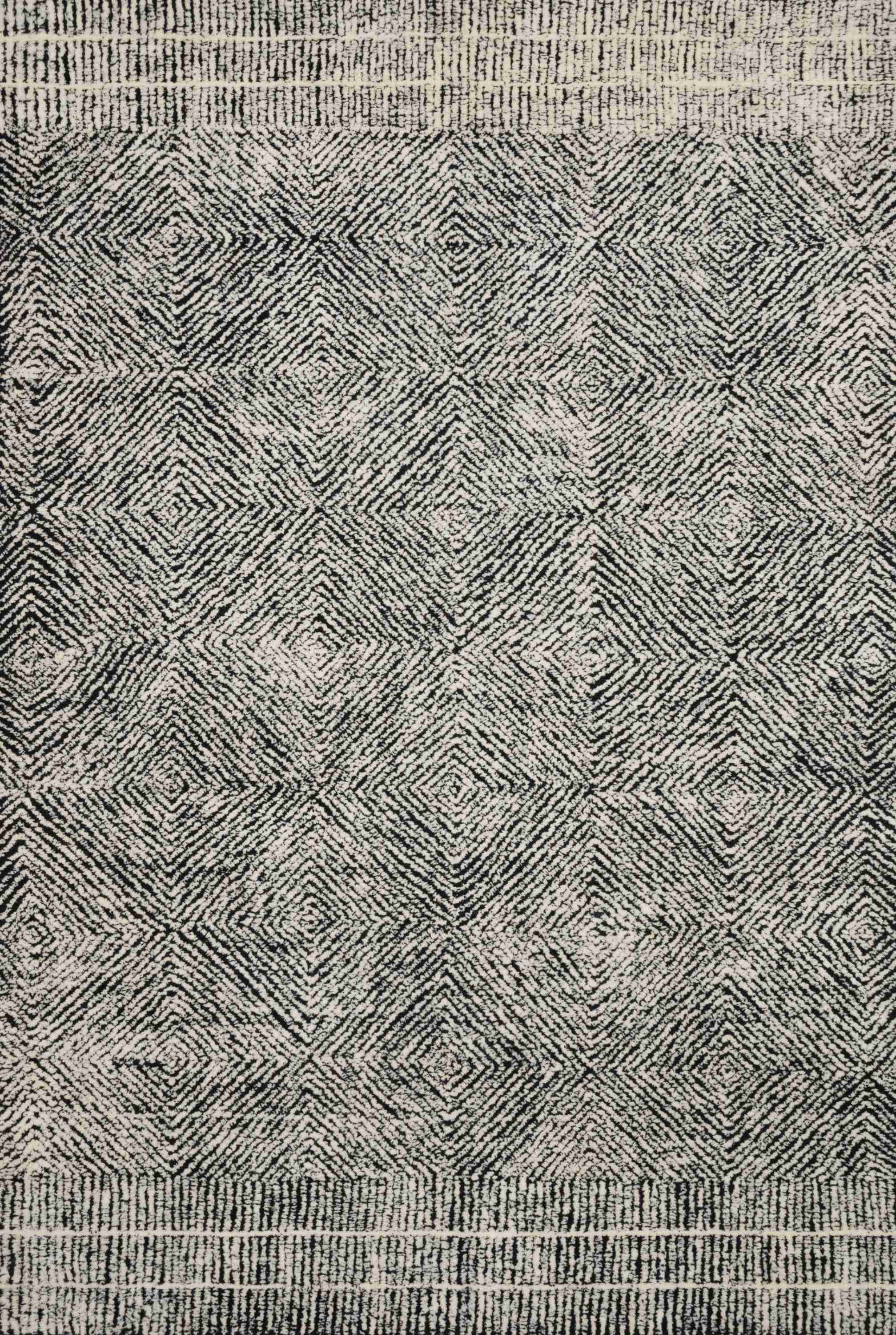 Loloi | Kopa Collection | Black / Ivory | KO-01 - Image 1