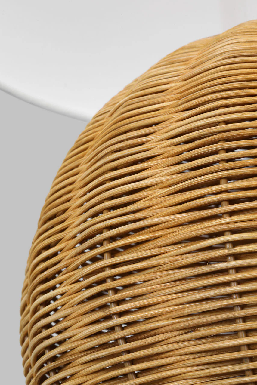 Mari Medium Table Lamp Rattan Bulbs Inc - Image 3