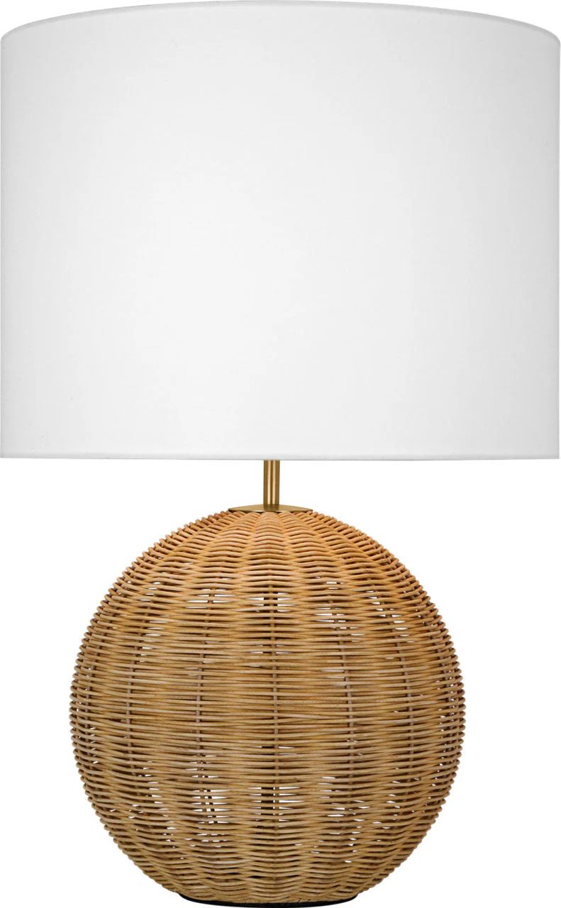 Mari Medium Table Lamp Rattan Bulbs Inc - Image 2