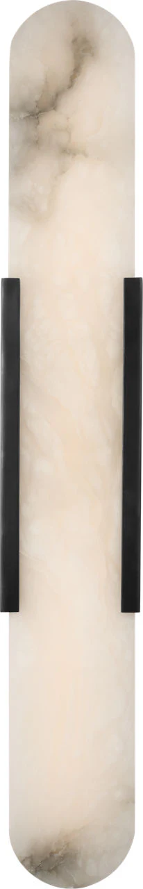 Melange 28" Elongated Sconce | Bronze | Alabaster - Image 1