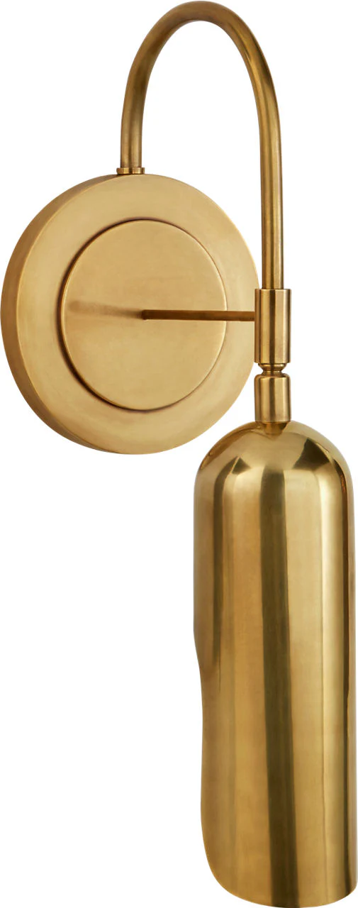 Lucien Functional Wall Light | Antique-Burnished Brass - Image 1