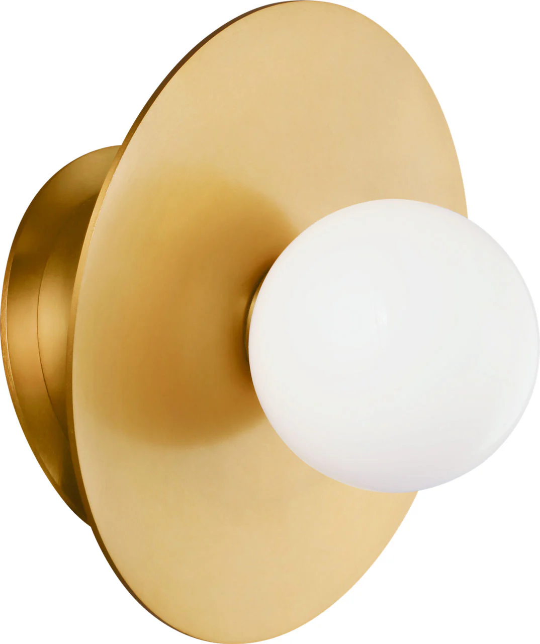 Nodes Large Angled Sconce | Burnished Brass - Image 2