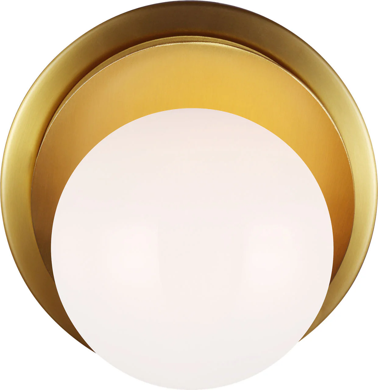 Nodes Large Angled Sconce | Burnished Brass - Image 3