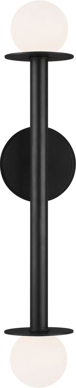 Nodes Double Sconce | Midnight Black - Image 2