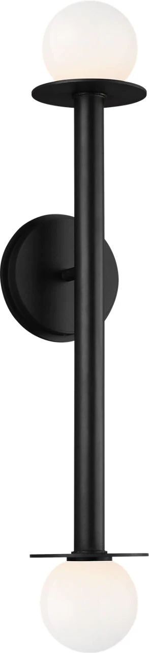 Nodes Double Sconce | Midnight Black - Image 3