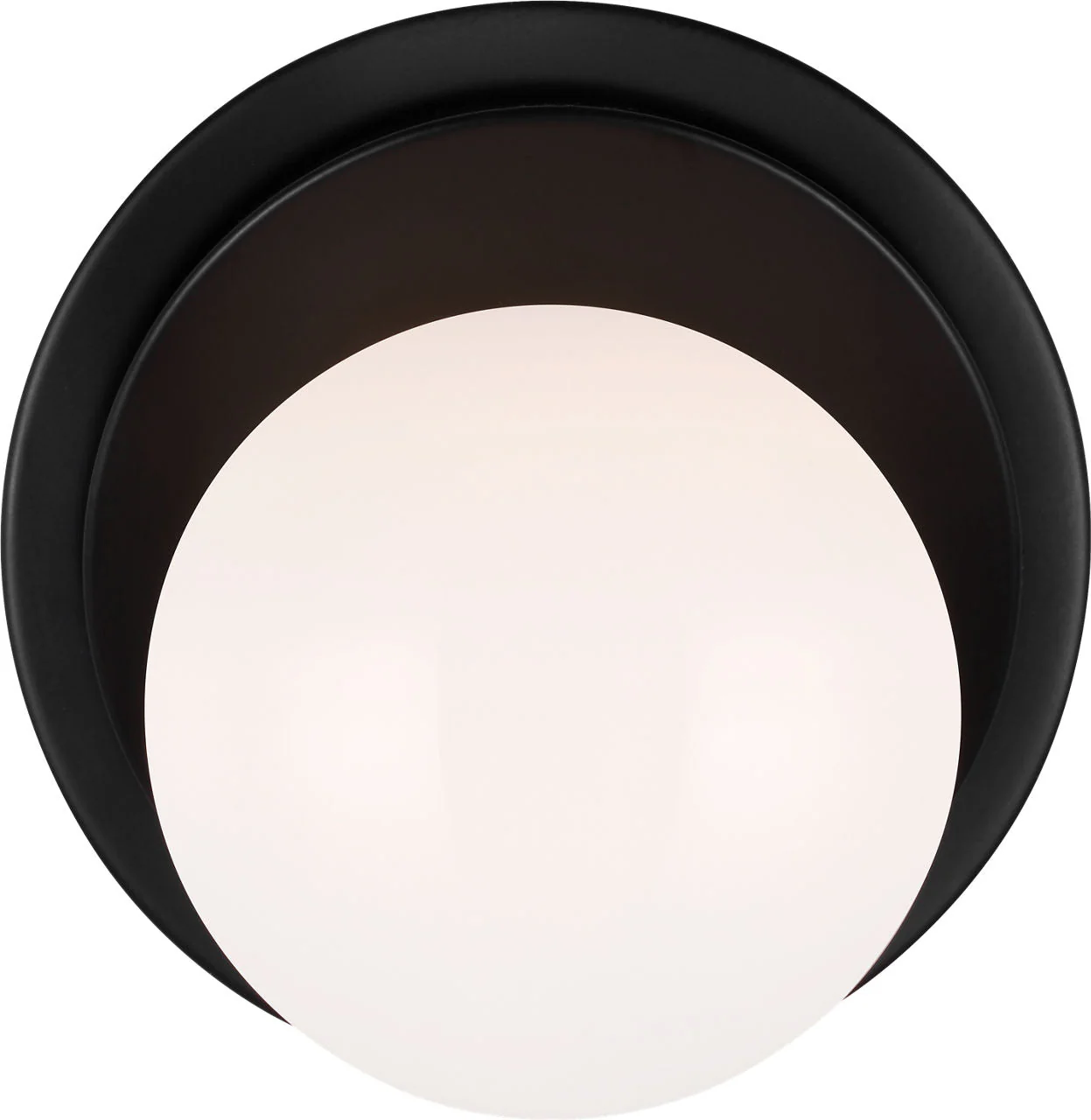 Nodes Large Angled Sconce | Midnight Black - Image 3