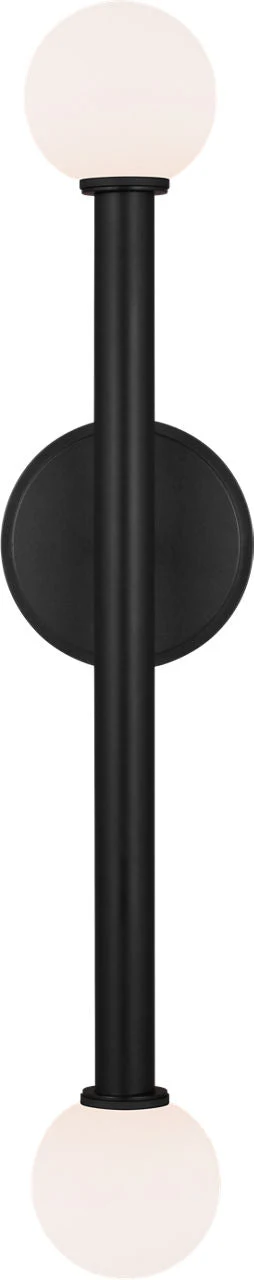 Nodes Double Sconce | Midnight Black - Image 1