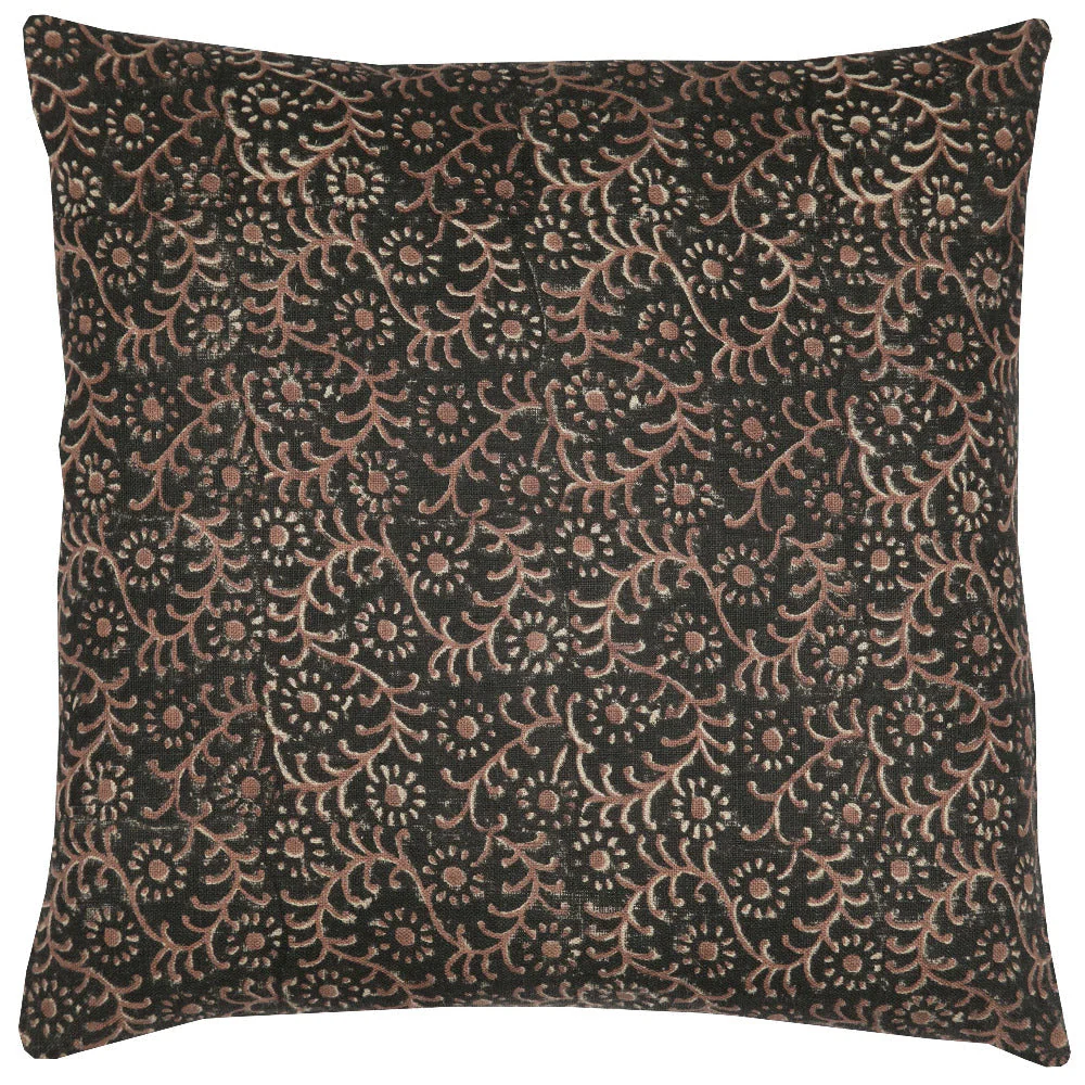 Kochin Noir Saffron Pillow - Image 1