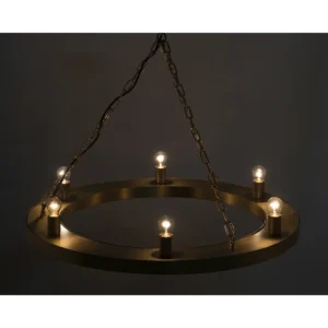 Ciro Chandelier | Metal with Brass Finish