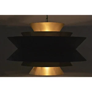 Arion Pendant | Iron with Brass Finish - Image 1