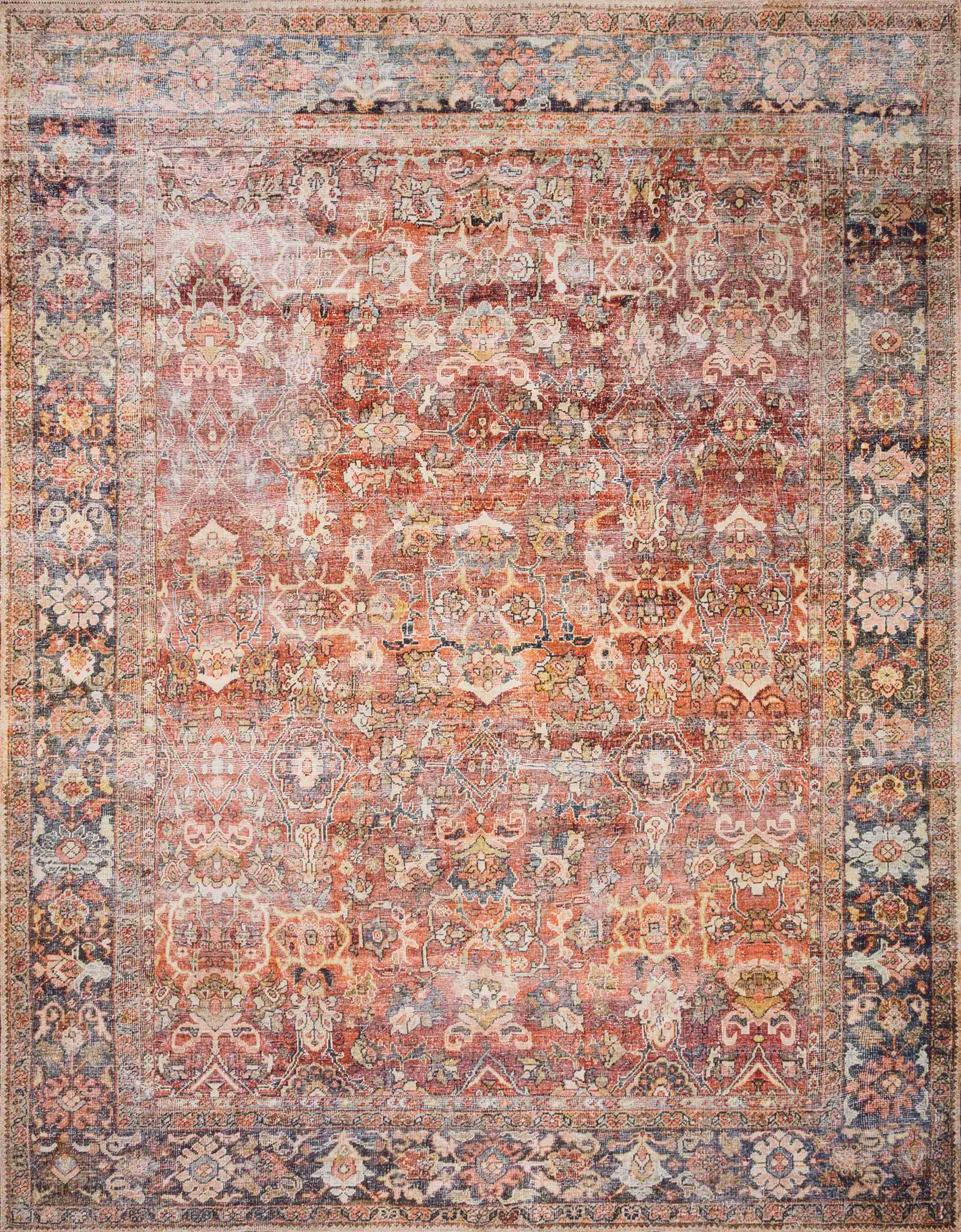 Loloi II | Layla Collection | Spice / Marine | LAY-02 - Image 1