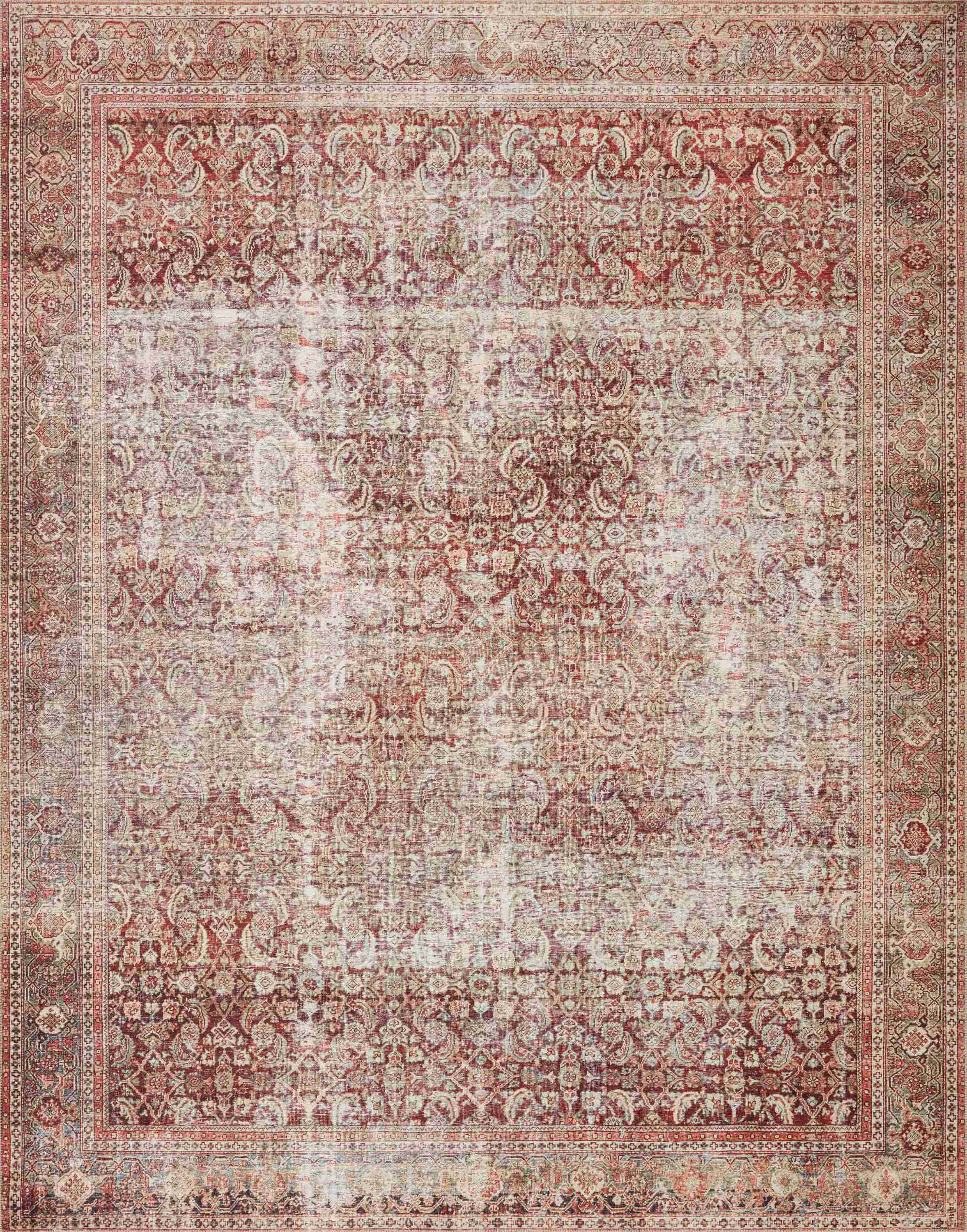 Loloi II | Layla Collection | Cinnamon / Sage | LAY-11 - Image 1