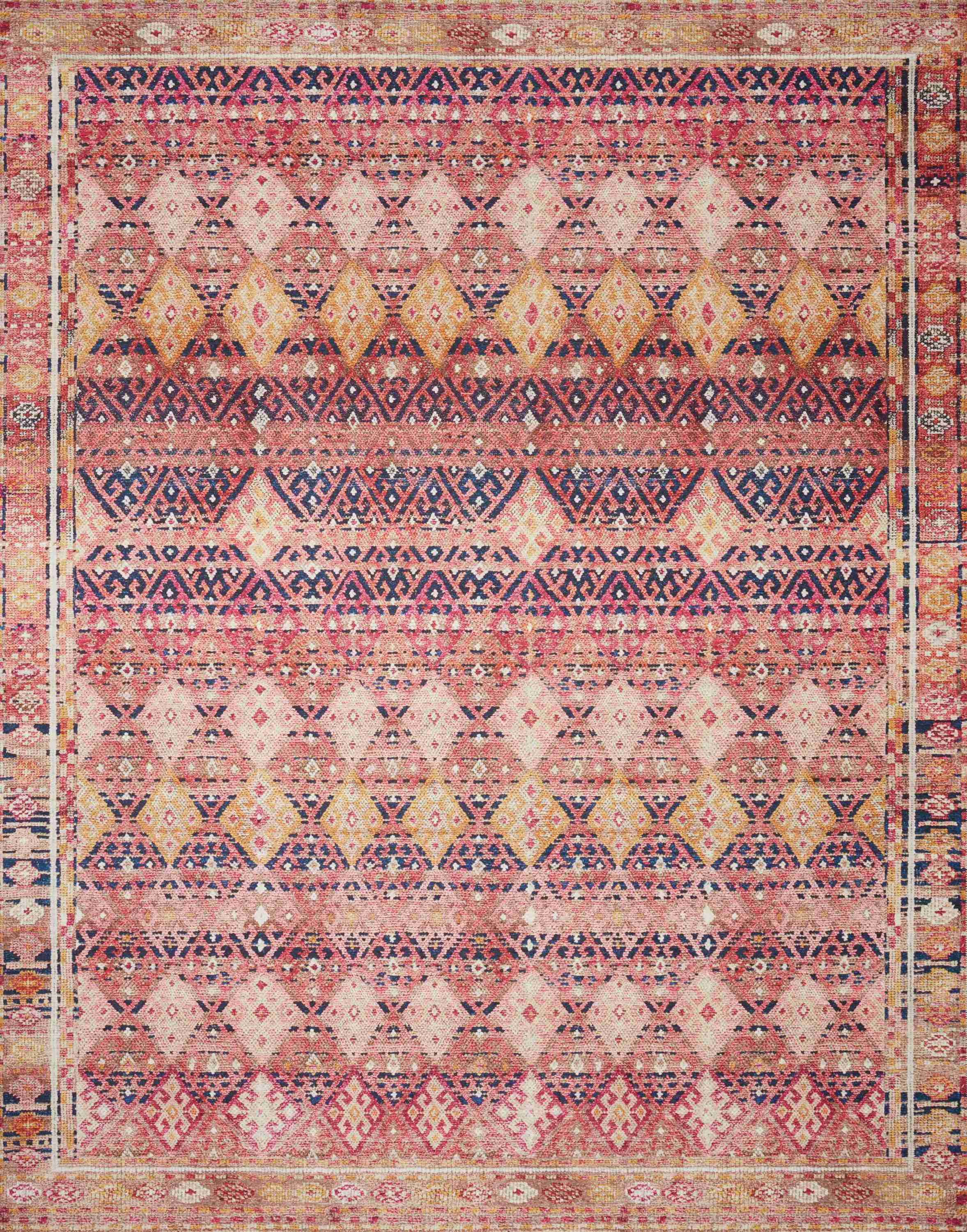 Loloi II | Layla Collection | Magenta / Multi | LAY-15 - Image 2