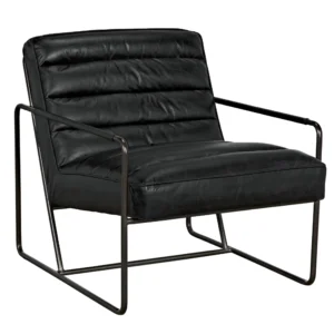 Demeter Chair | Metal and Leather
