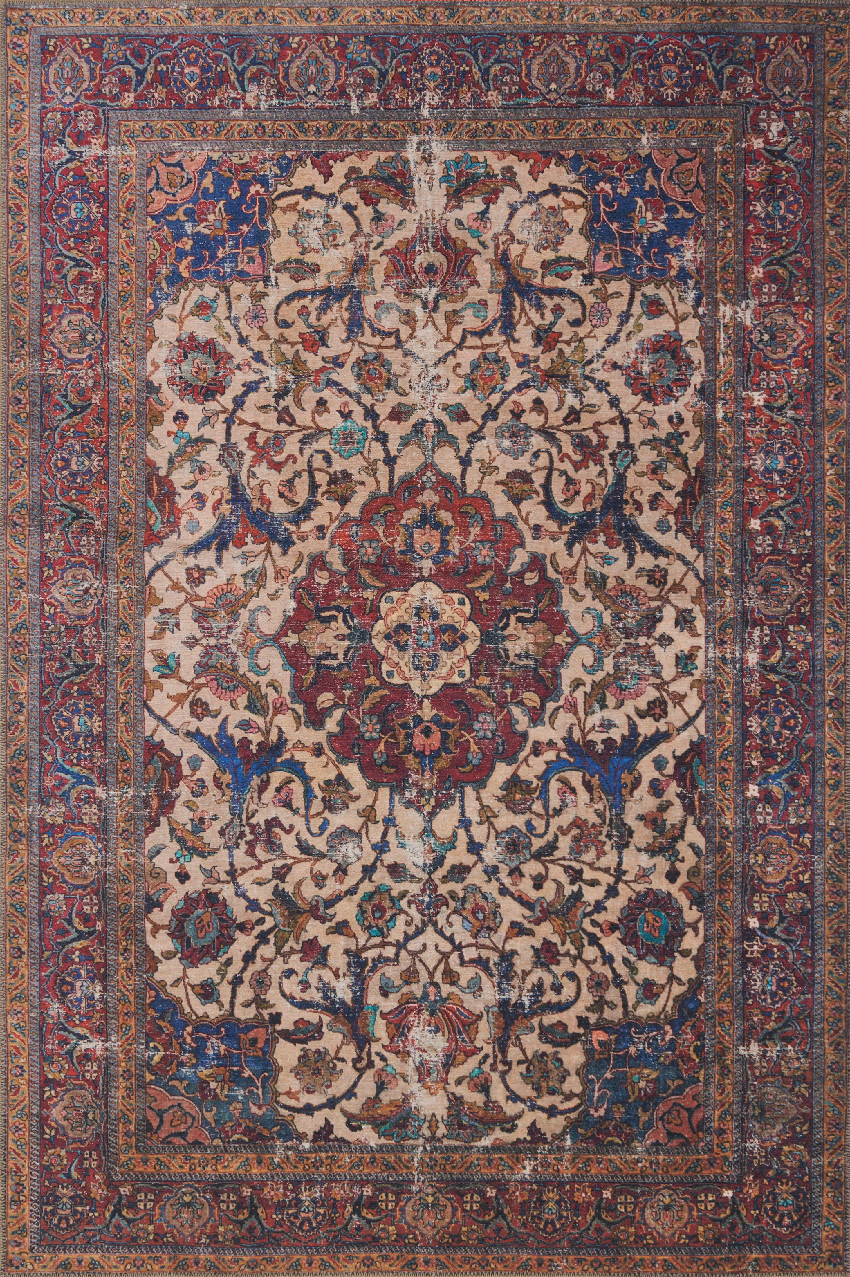 Loloi II | Loren Collection | Sand / Multi | LQ-11 - Image 1
