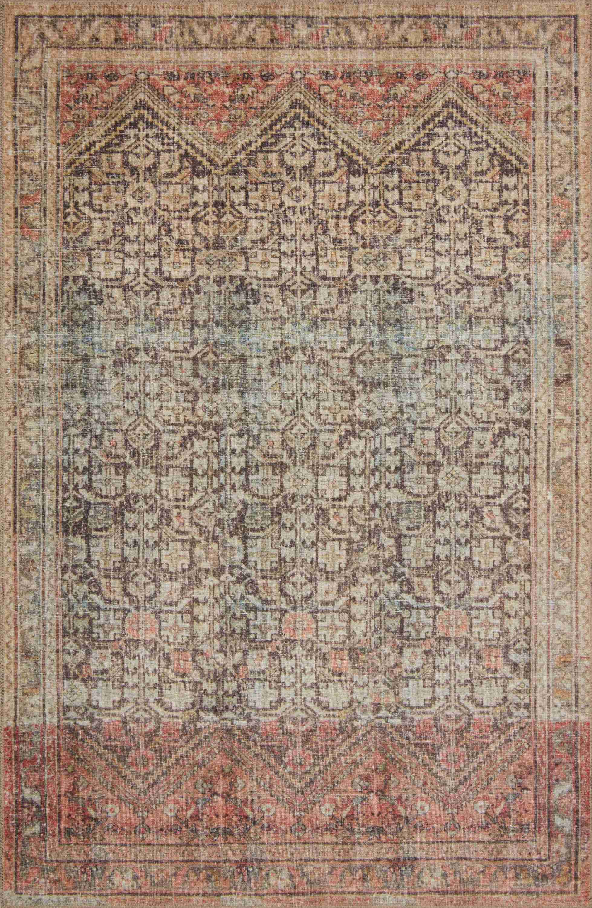 Loloi II | Loren Collection | Charcoal / Multi | LQ-17 - Image 1