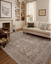 Chris Loves Julia x Loloi | Louis Collection | Taupe / Ivory | LOI-03 | Floor Model - Image 3