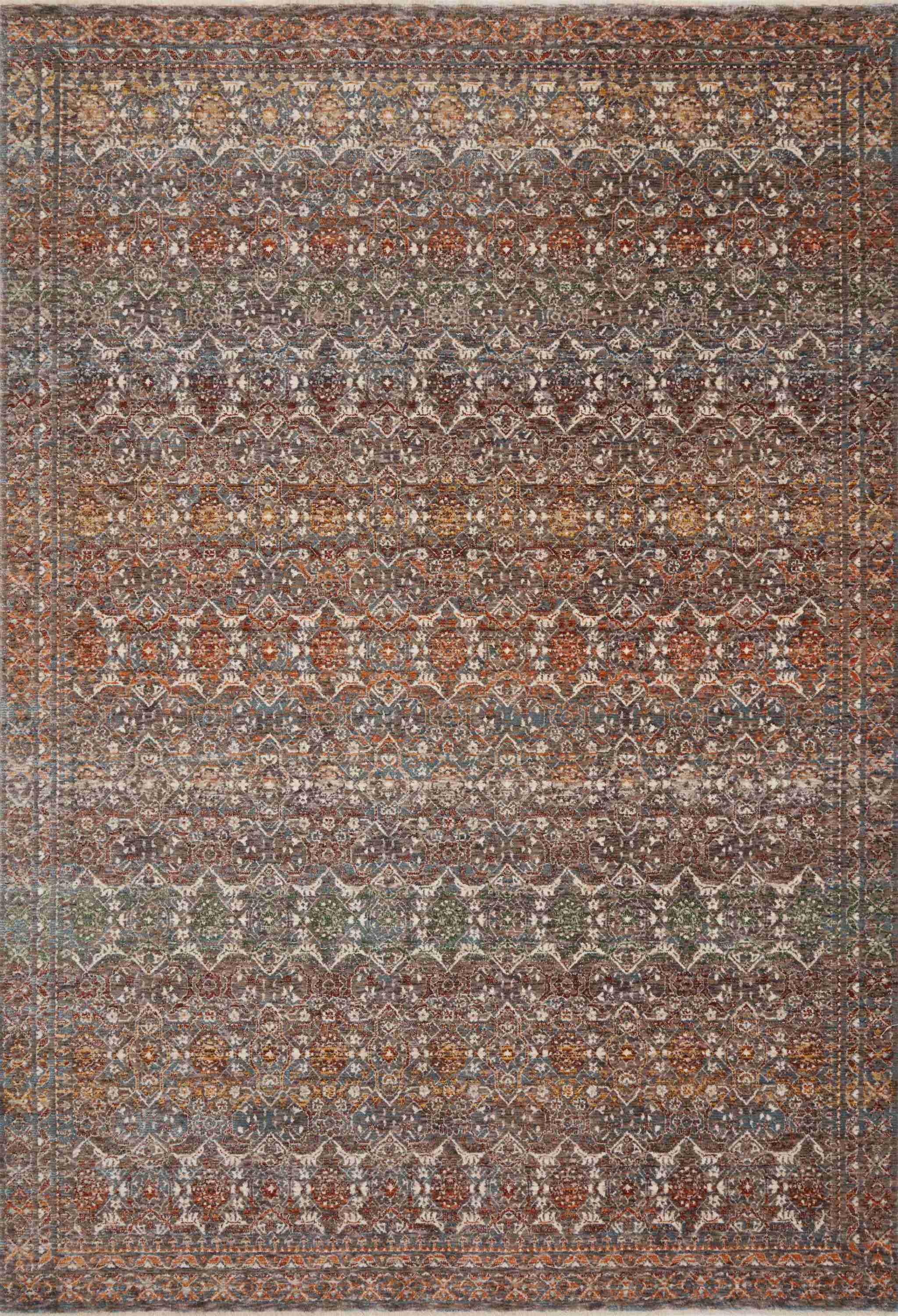 Loloi | Lourdes Collection | Stone / Multi | LOU-03 - Image 1