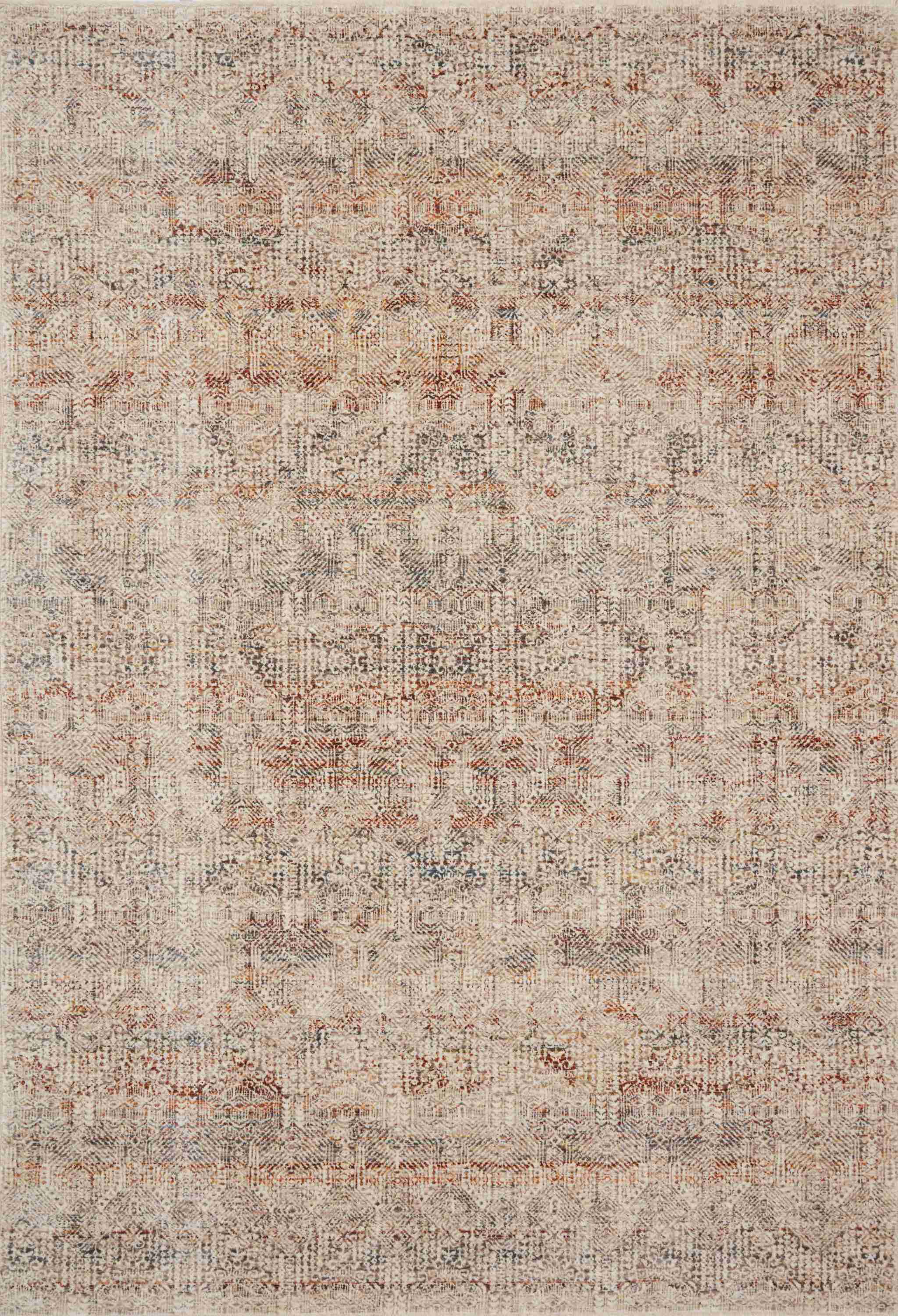 Loloi | Lourdes Collection | Ivory / Spice | LOU-04 - Image 1