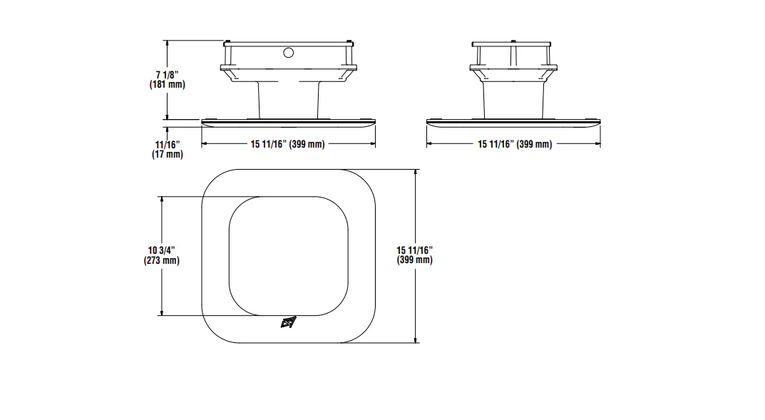 LSI Canopy Light Scottsdale Legacy CRUS-SC-VHO-5K-UE-WHT - Image 3