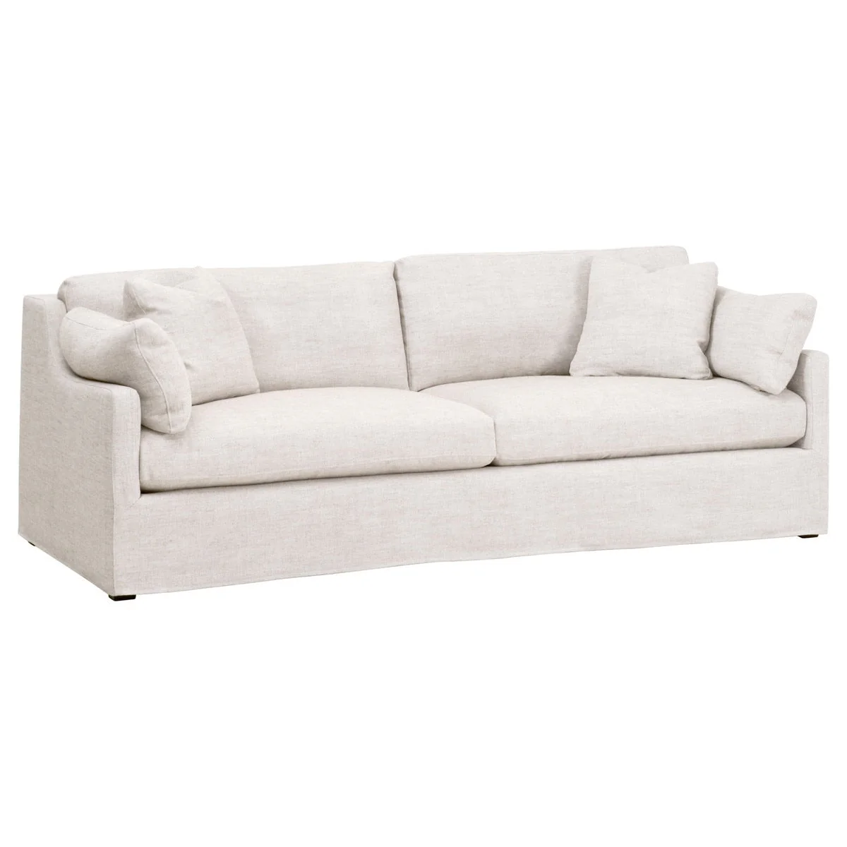 Lena 95" Slope Arm Slipcover Sofa - Image 2