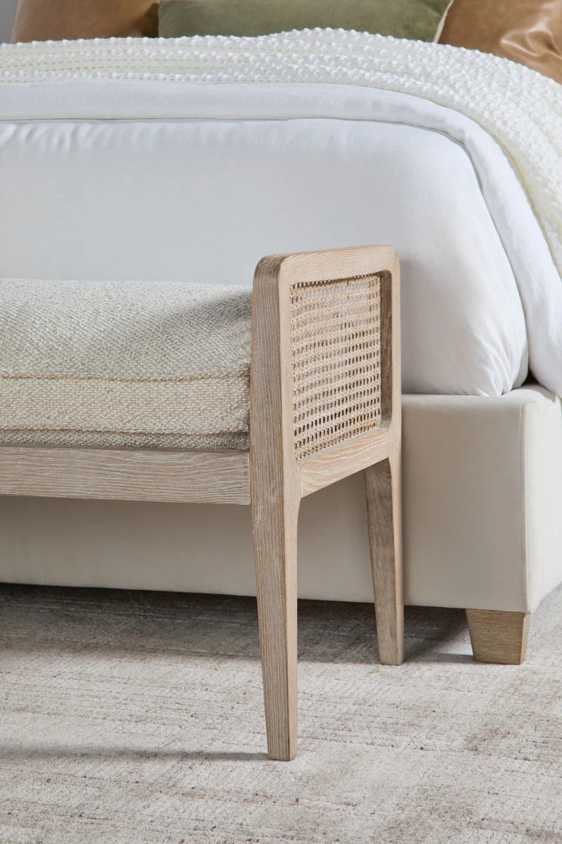 Leone Bench | LiveSmart Gellar Linen - Image 3