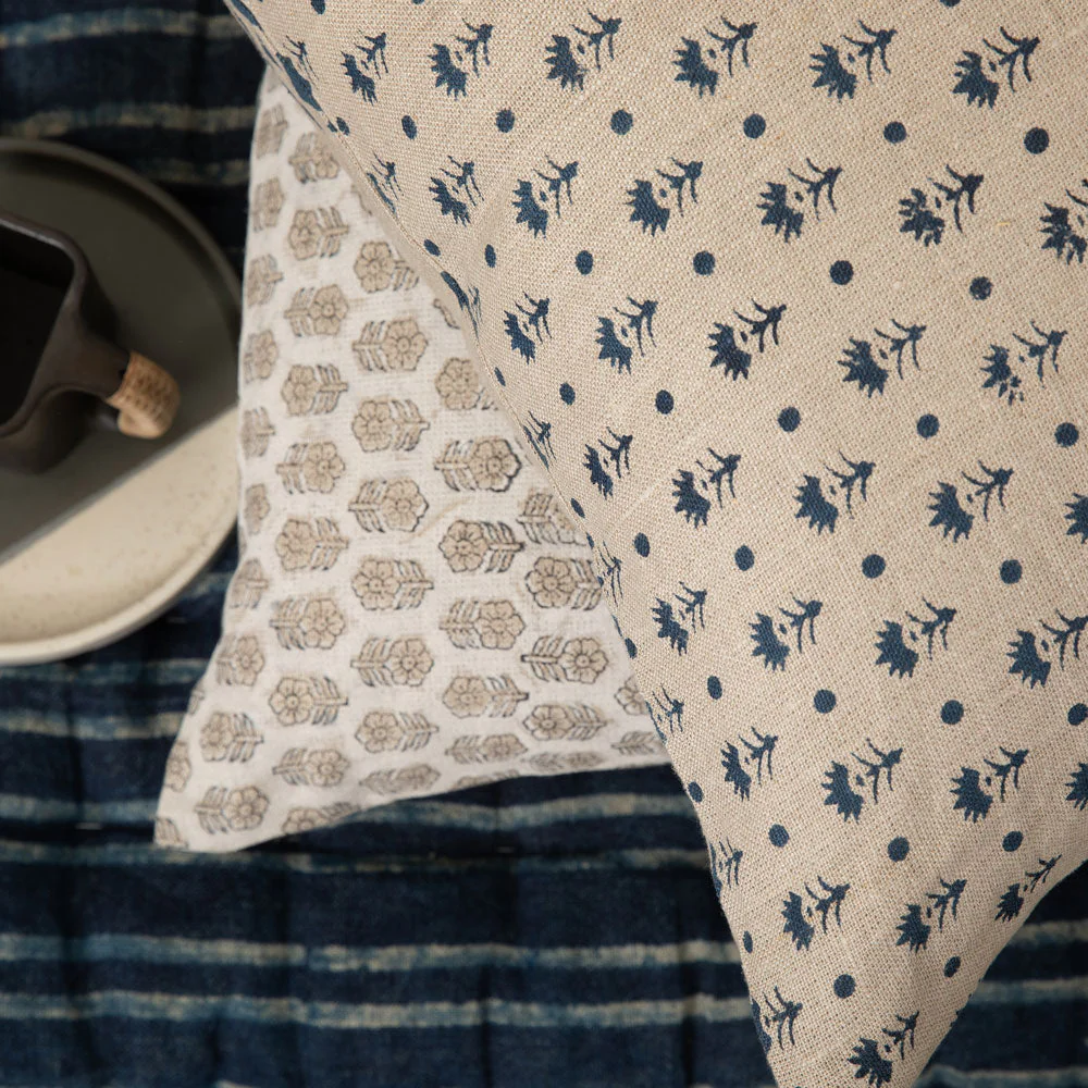 Mira Indigo Pillow - Image 3