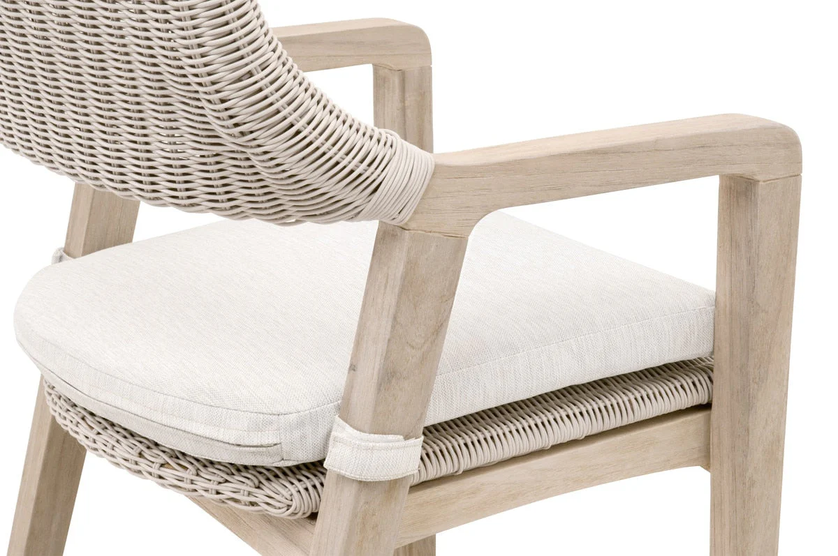 Lucia Outdoor Counter Stool | Gray Teak - Image 3