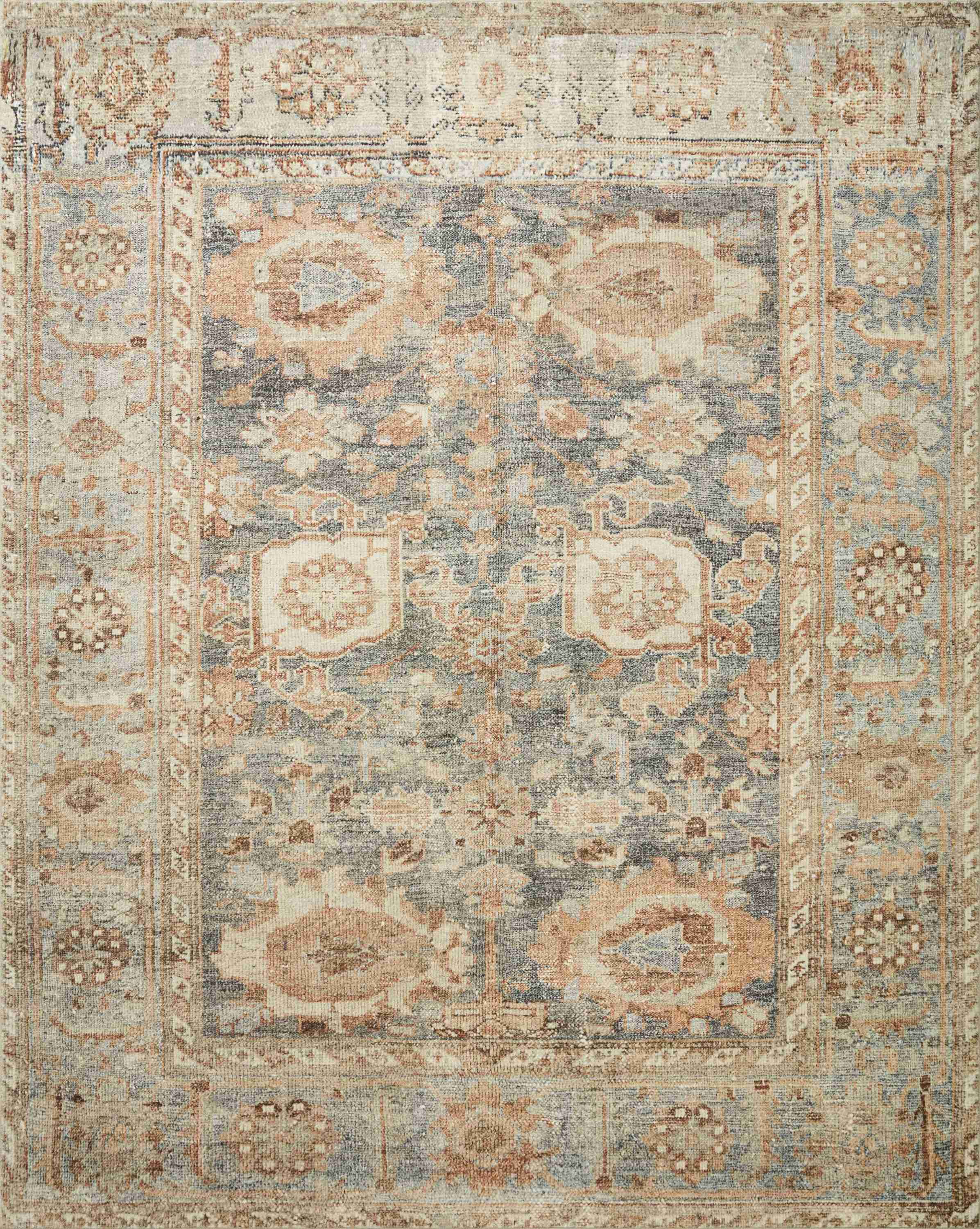 Loloi II | Margot Collection | Ocean / Spice | MAT-03 - Image 1
