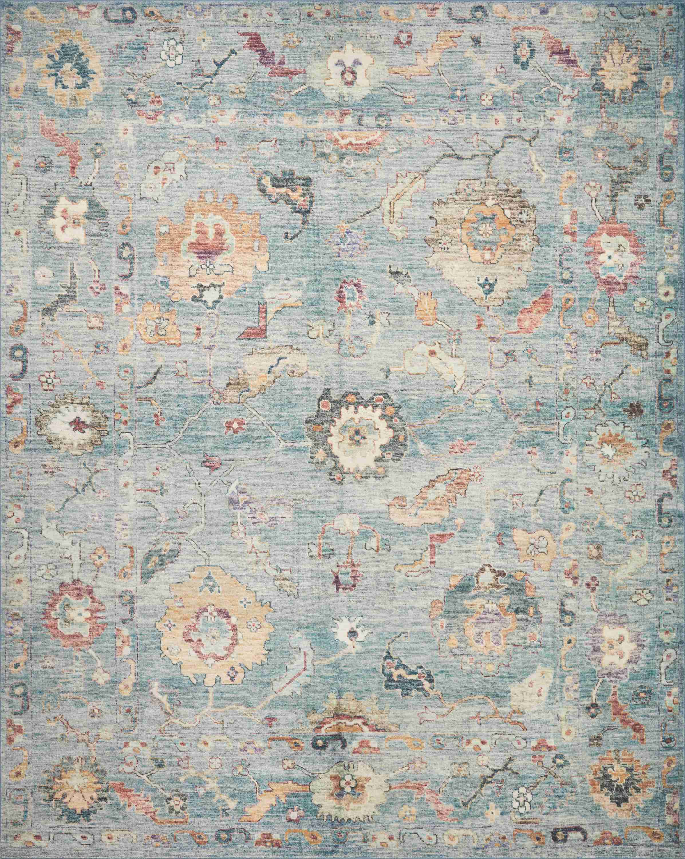Loloi II | Margot Collection | Denim / Multi | MAT-06 - Image 1