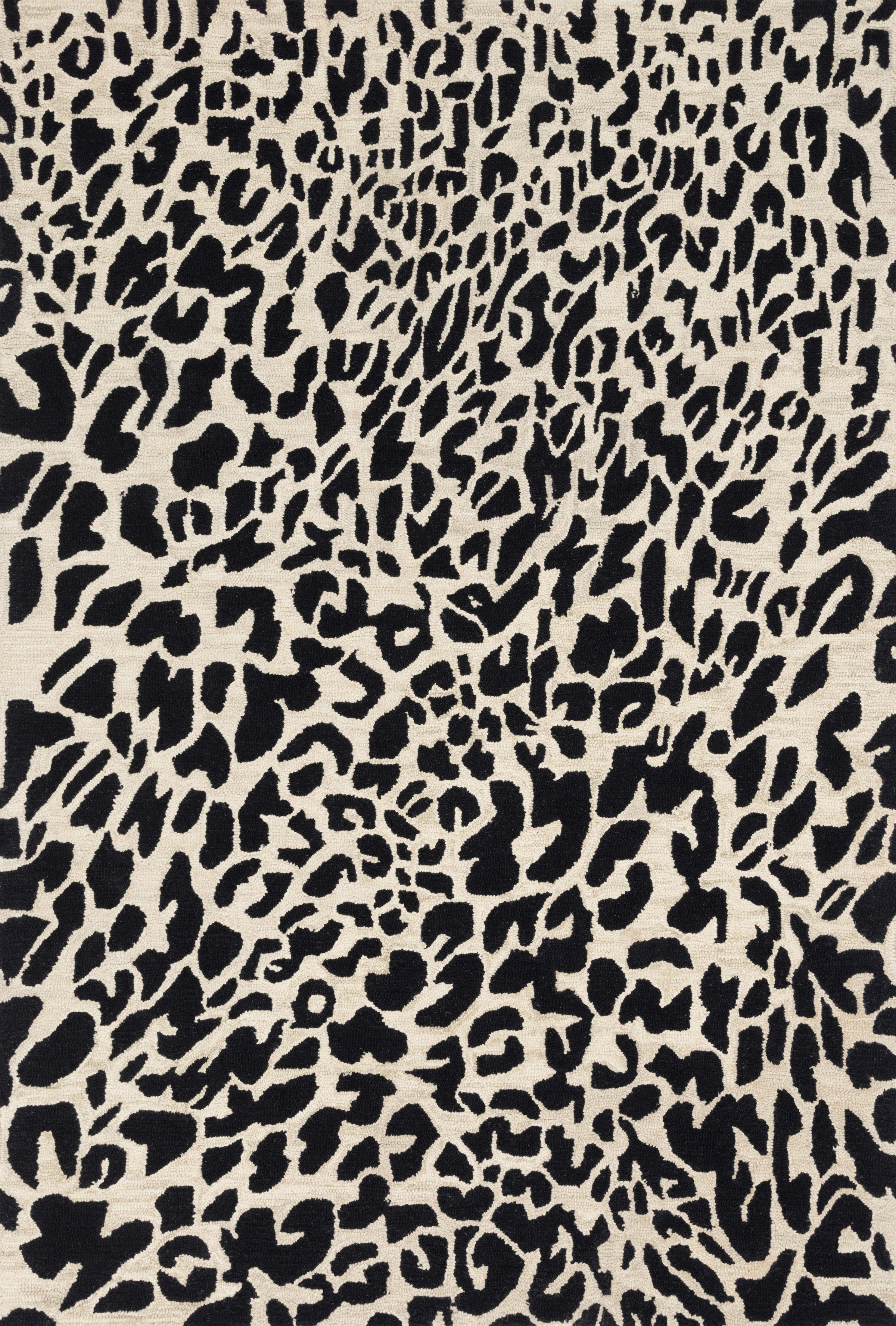 Loloi | Masai Collection | Black / Ivory | MAS-02 - Image 1