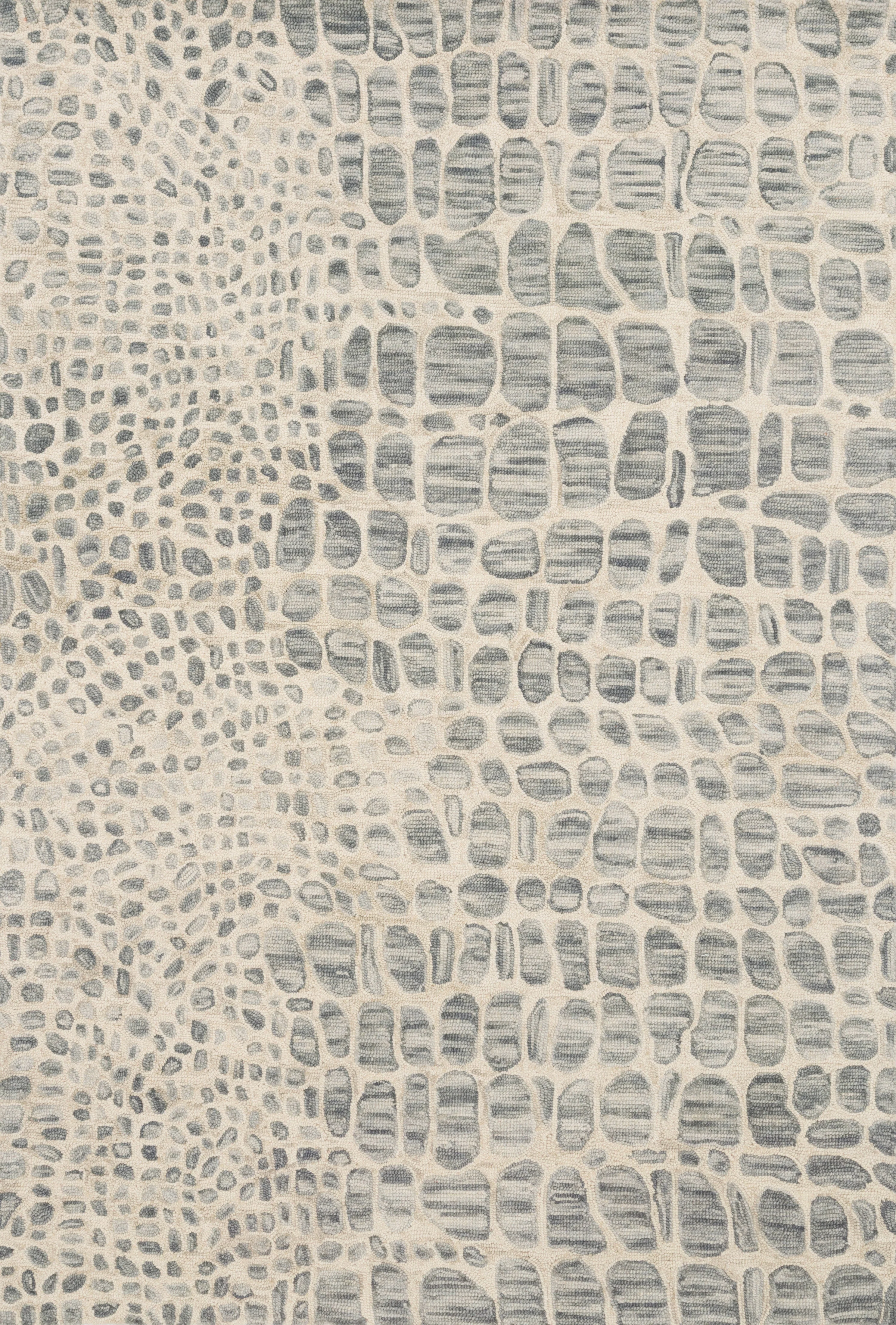 Loloi | Masai Collection | Silver Grey / Ivory | MAS-03 - Image 1