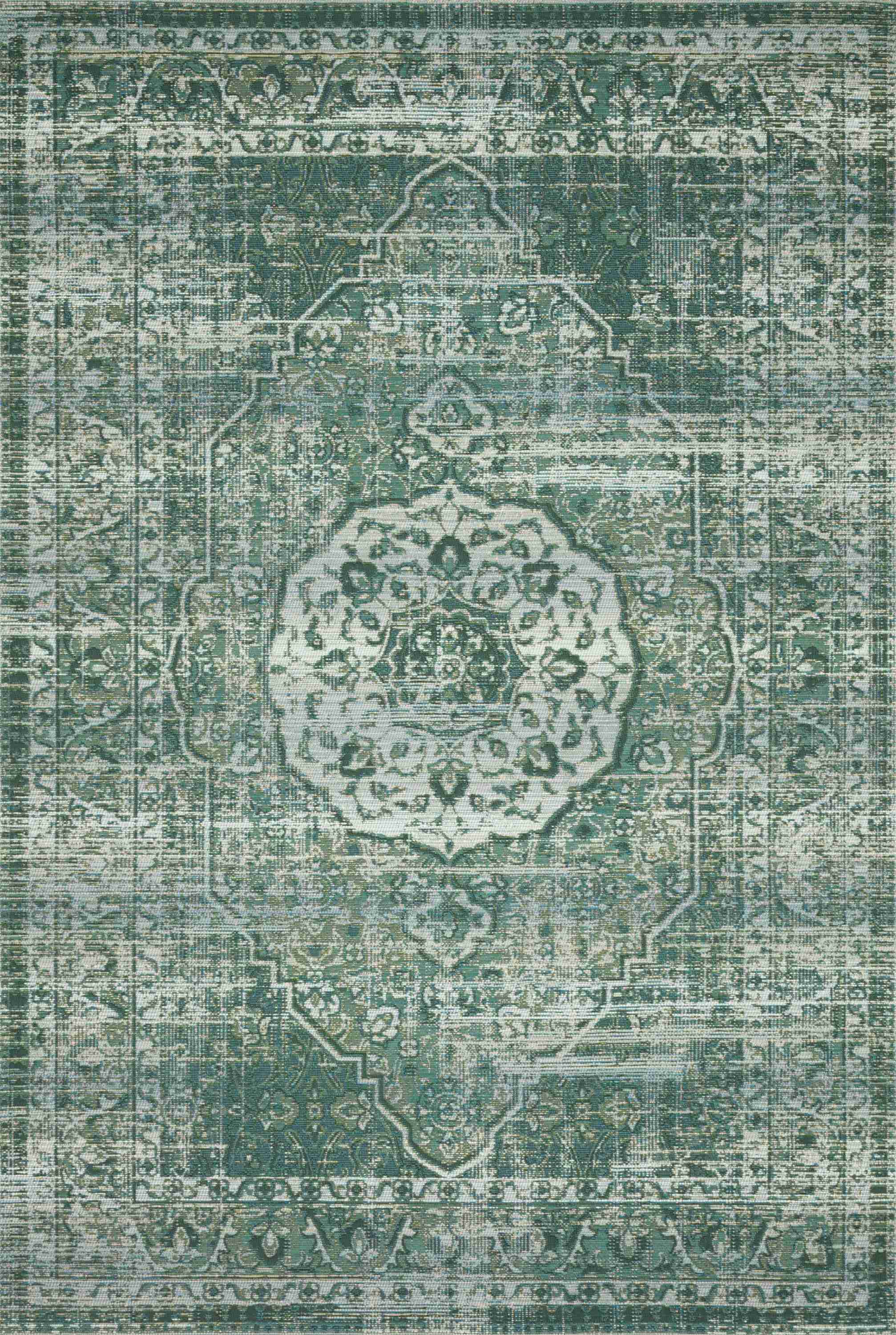 Loloi | Mika Collection | Green / Mist | MIK-06 - Image 1