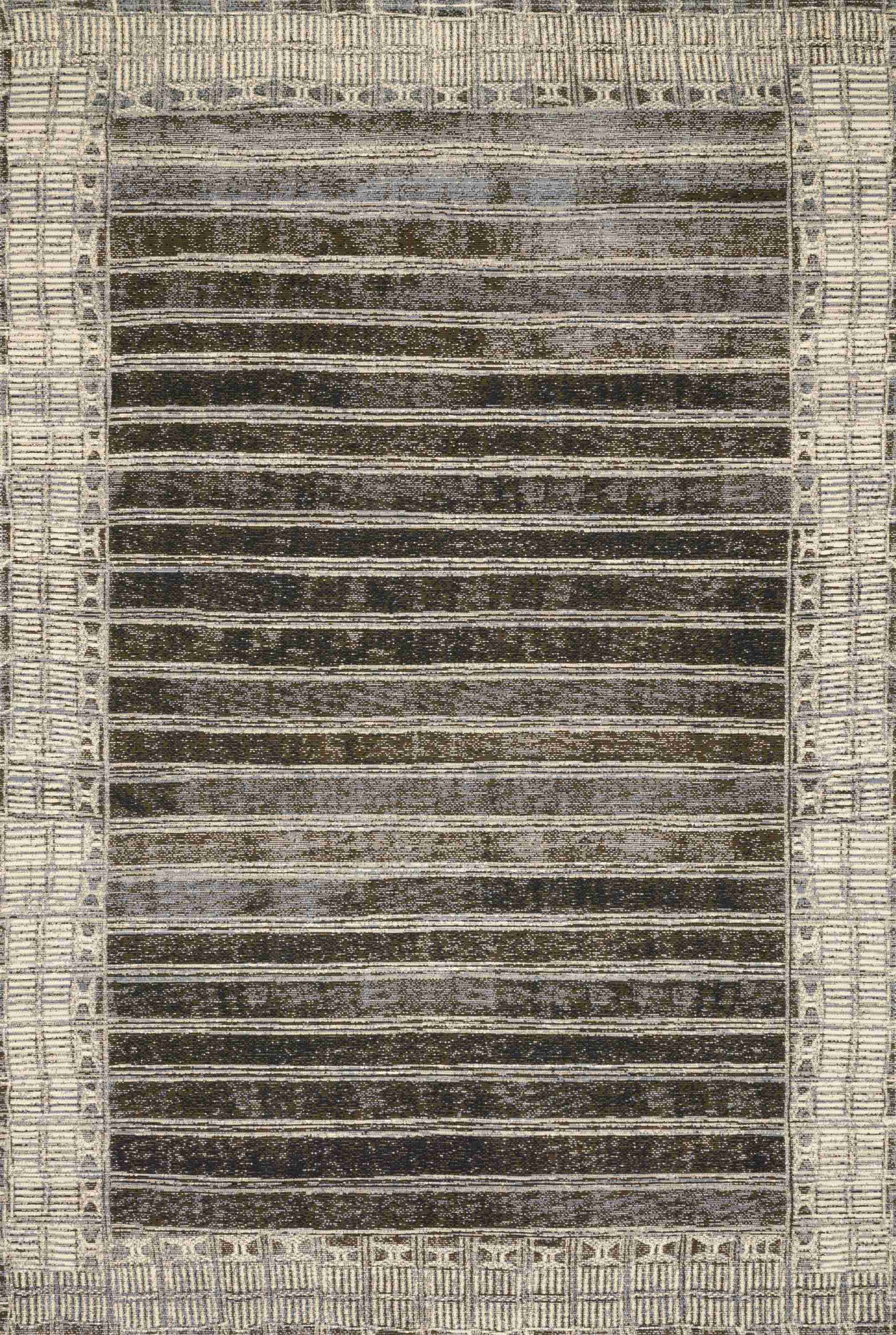 Loloi | Mika Collection | Charcoal / Ivory | MIK-07 - Image 1