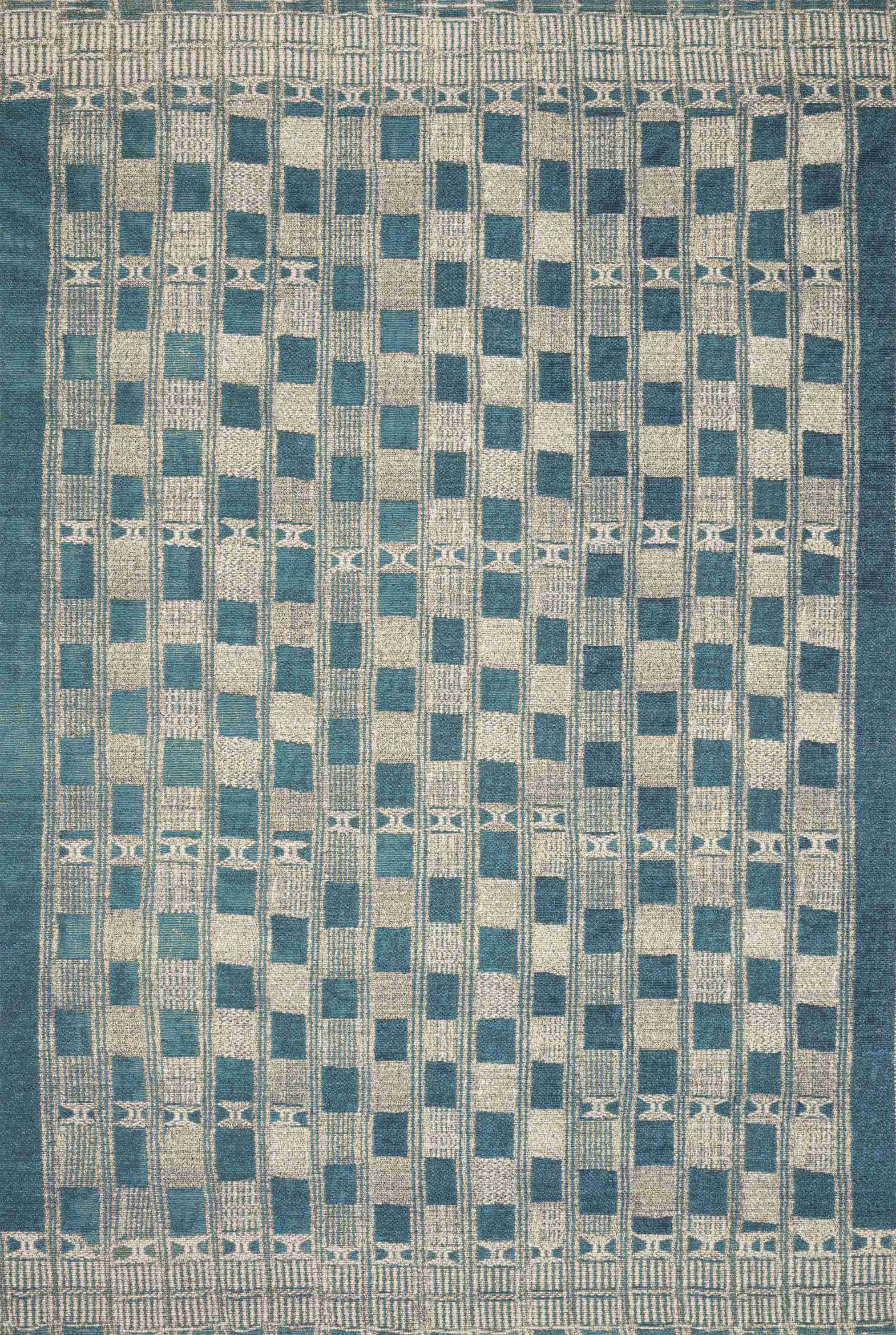 Loloi | Mika Collection | Blue / Ivory | MIK-08 - Image 1