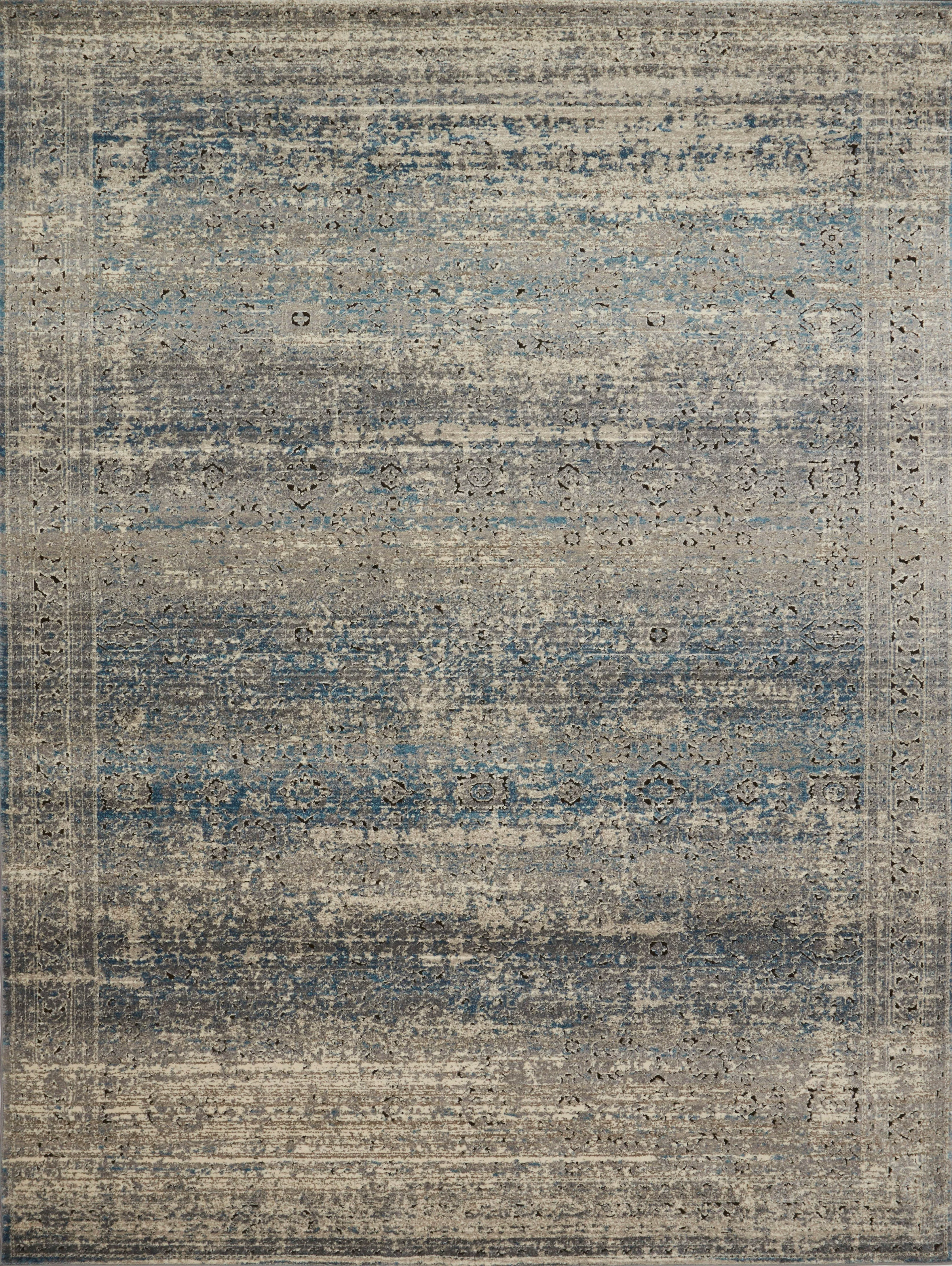 Loloi | Millennium Collection | Grey / Blue | MV-02 - Image 1
