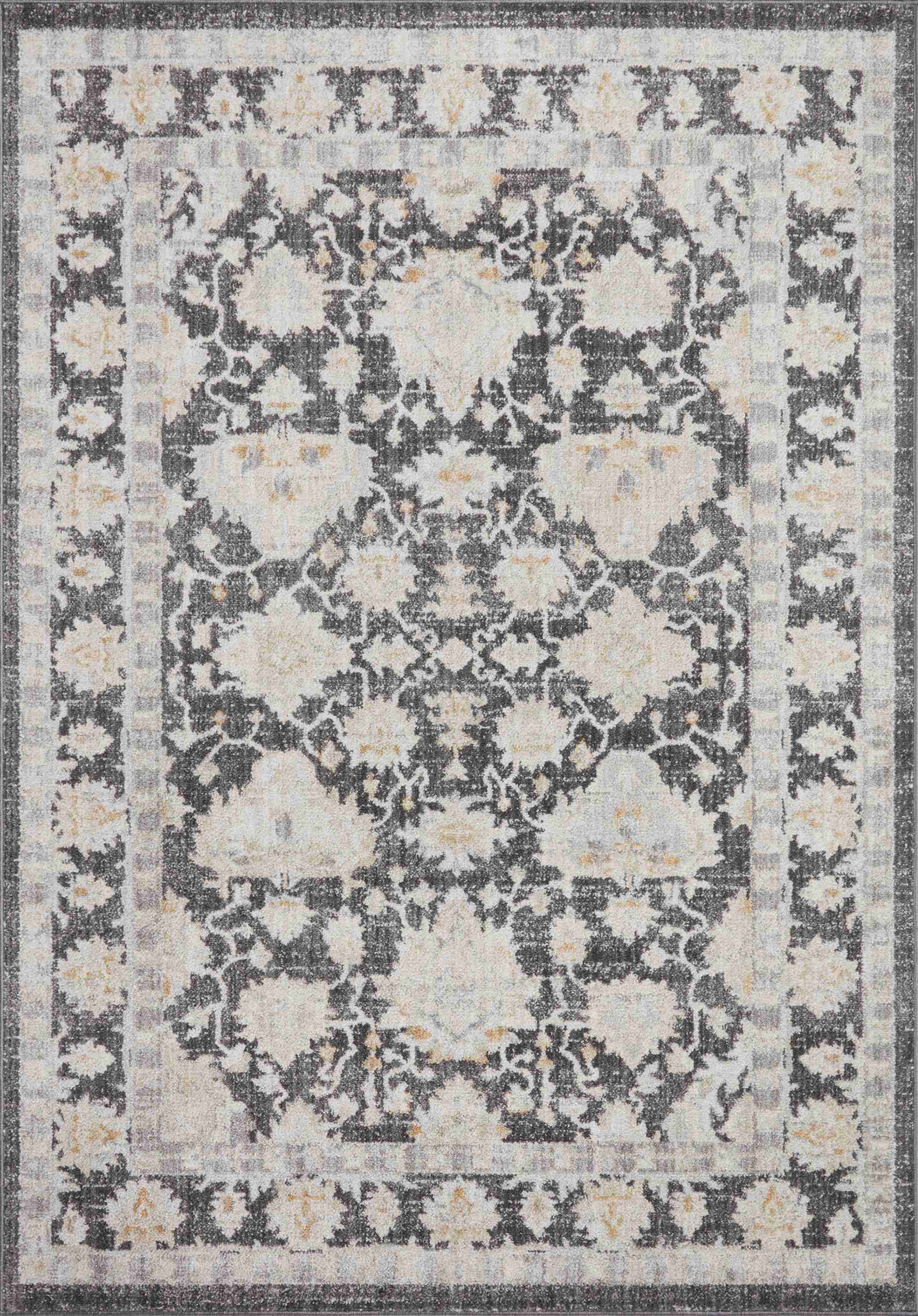 Loloi II | Monroe Collection | Charcoal / Natural | MON-05 - Image 1