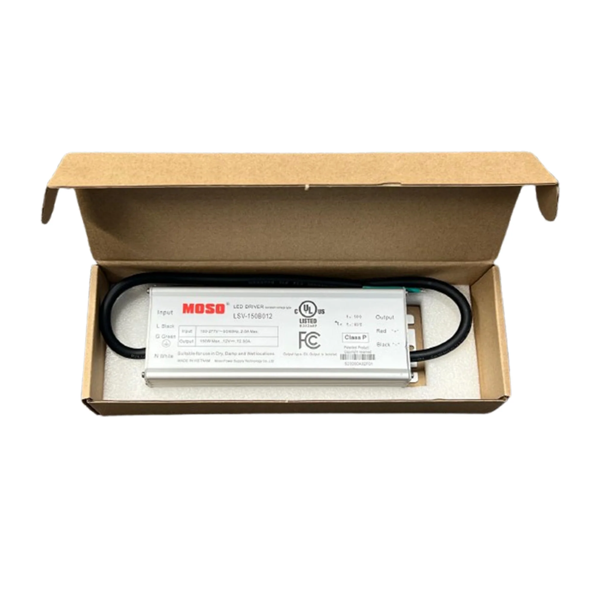 MOSO LSV-150B012 Constant Voltage LED Driver - 150W - 12V - Image 2