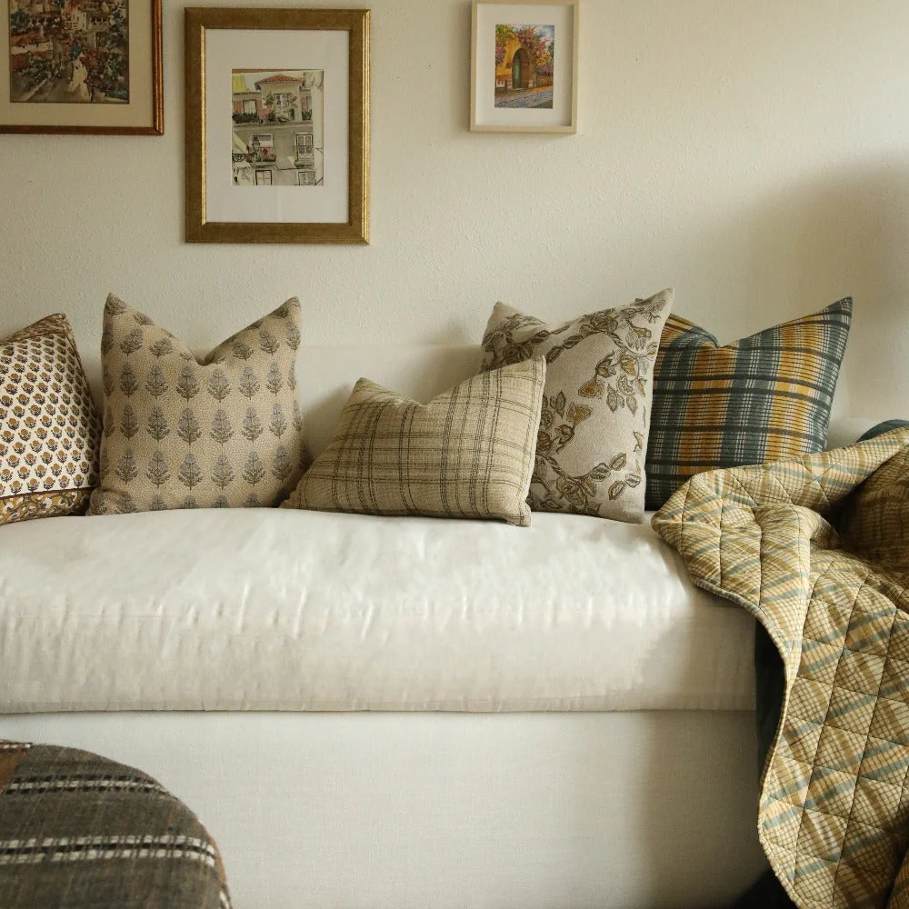 Meera Mustard Pillow - Image 2