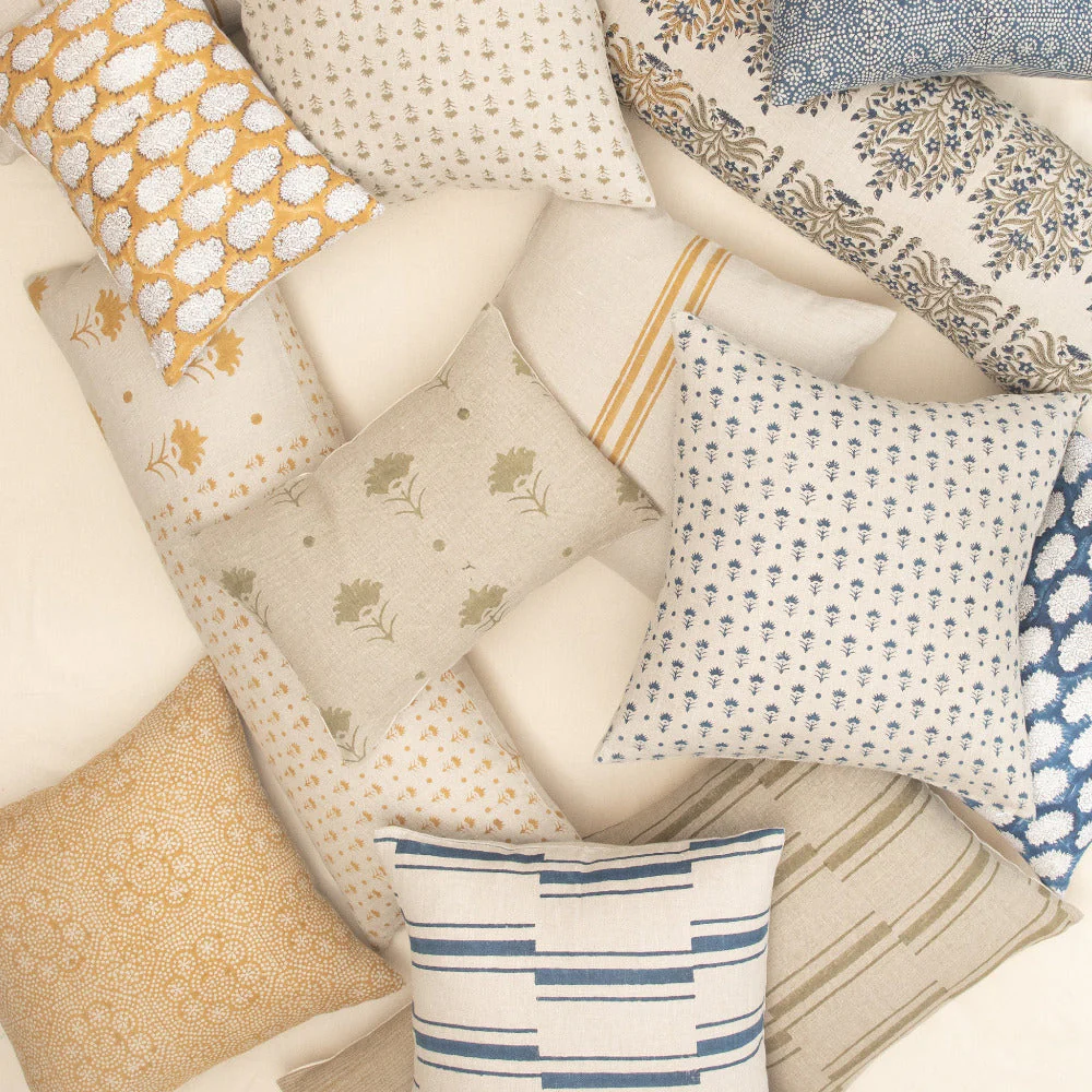 Mira Indigo Pillow - Image 2