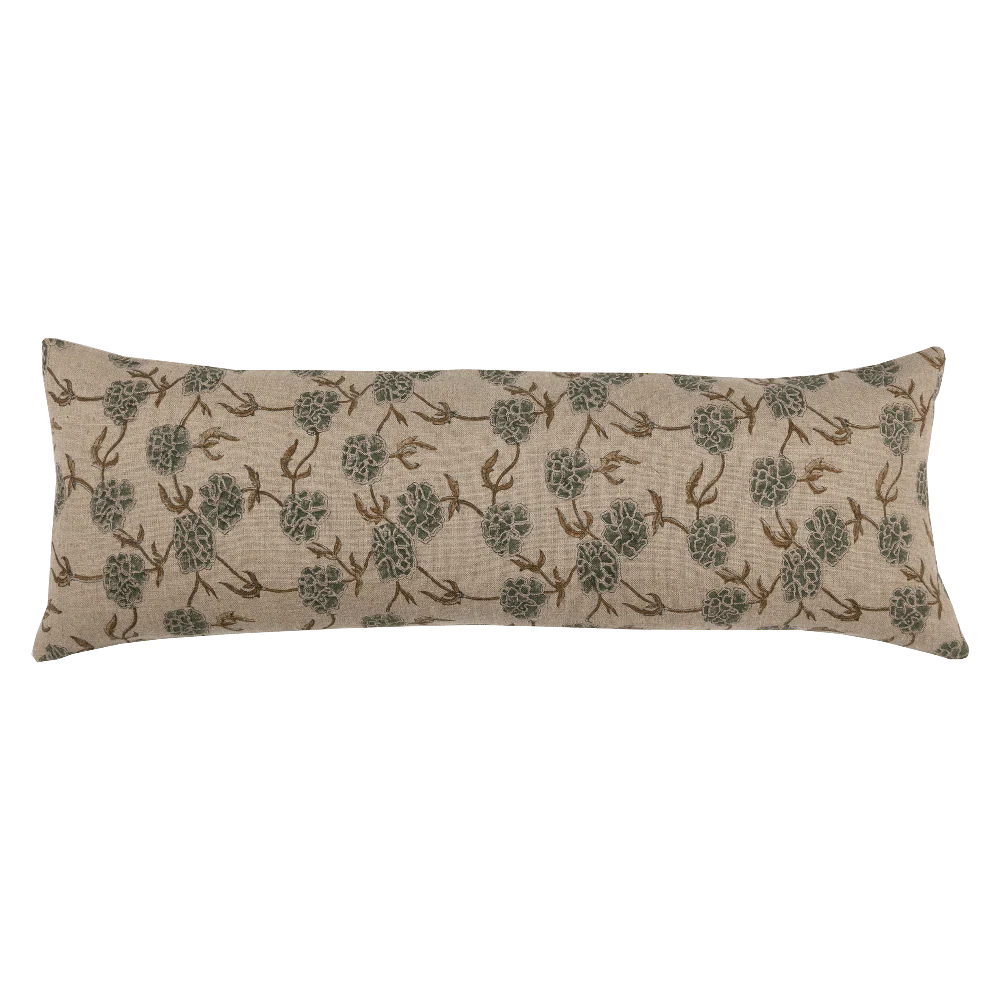 Modern Marigold Olive Pillow - Image 3