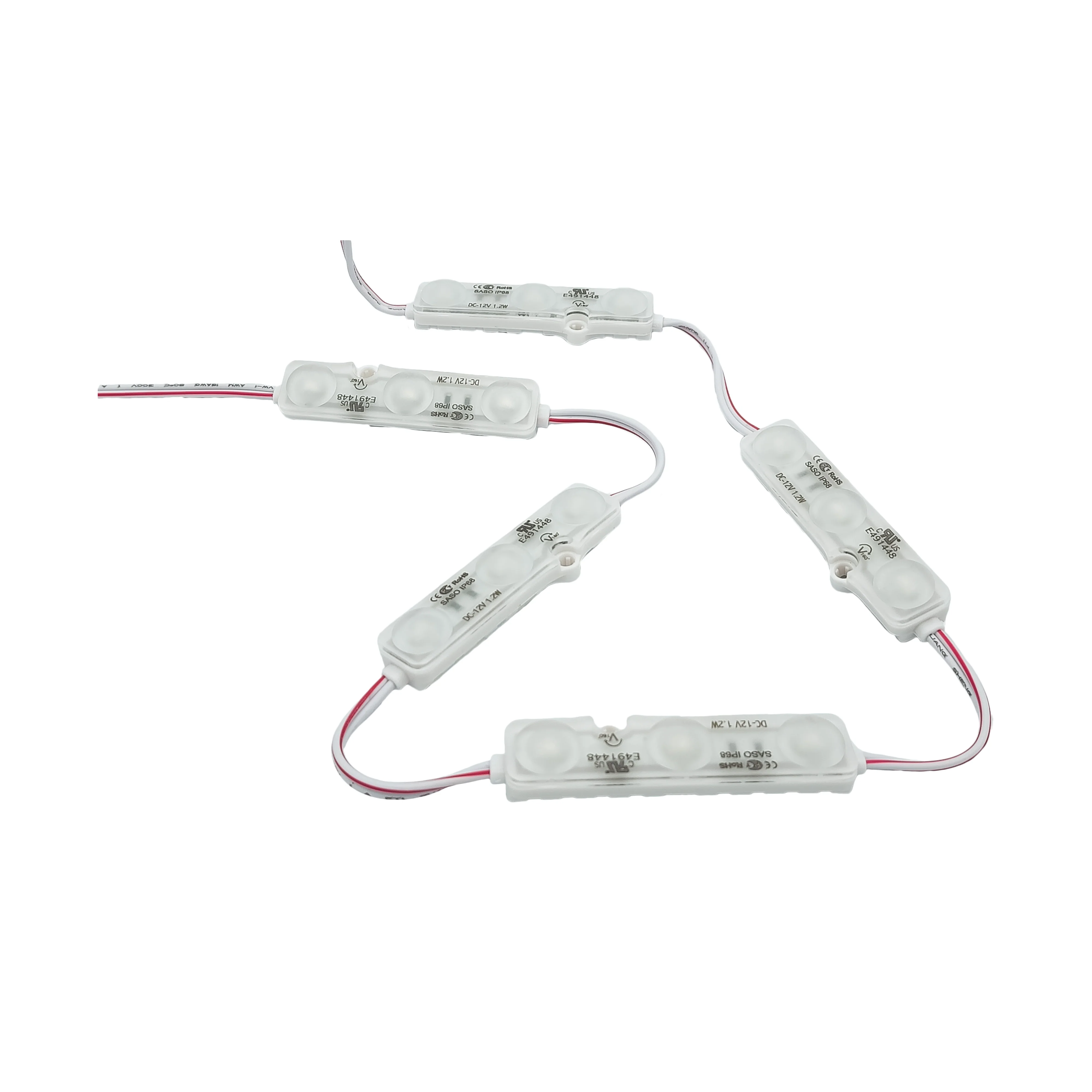 Single Color LED Module 12VDC - 1.2W - IP67 (Each Pack = 100 pcs) #382 - Image 3