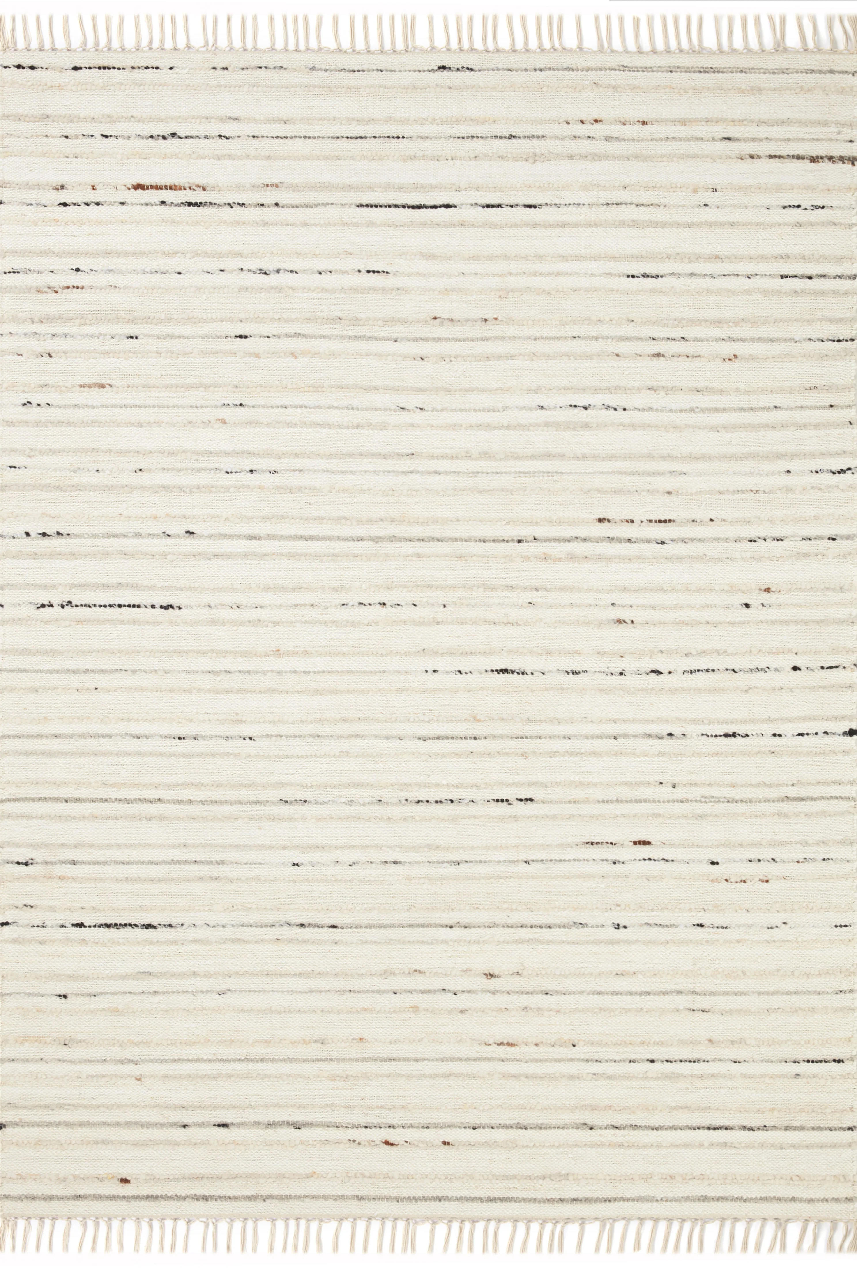 Magnolia Home by Joanna Gaines x Loloi | Nico Collection | Ivory / Stone | NIC-01 - Image 1