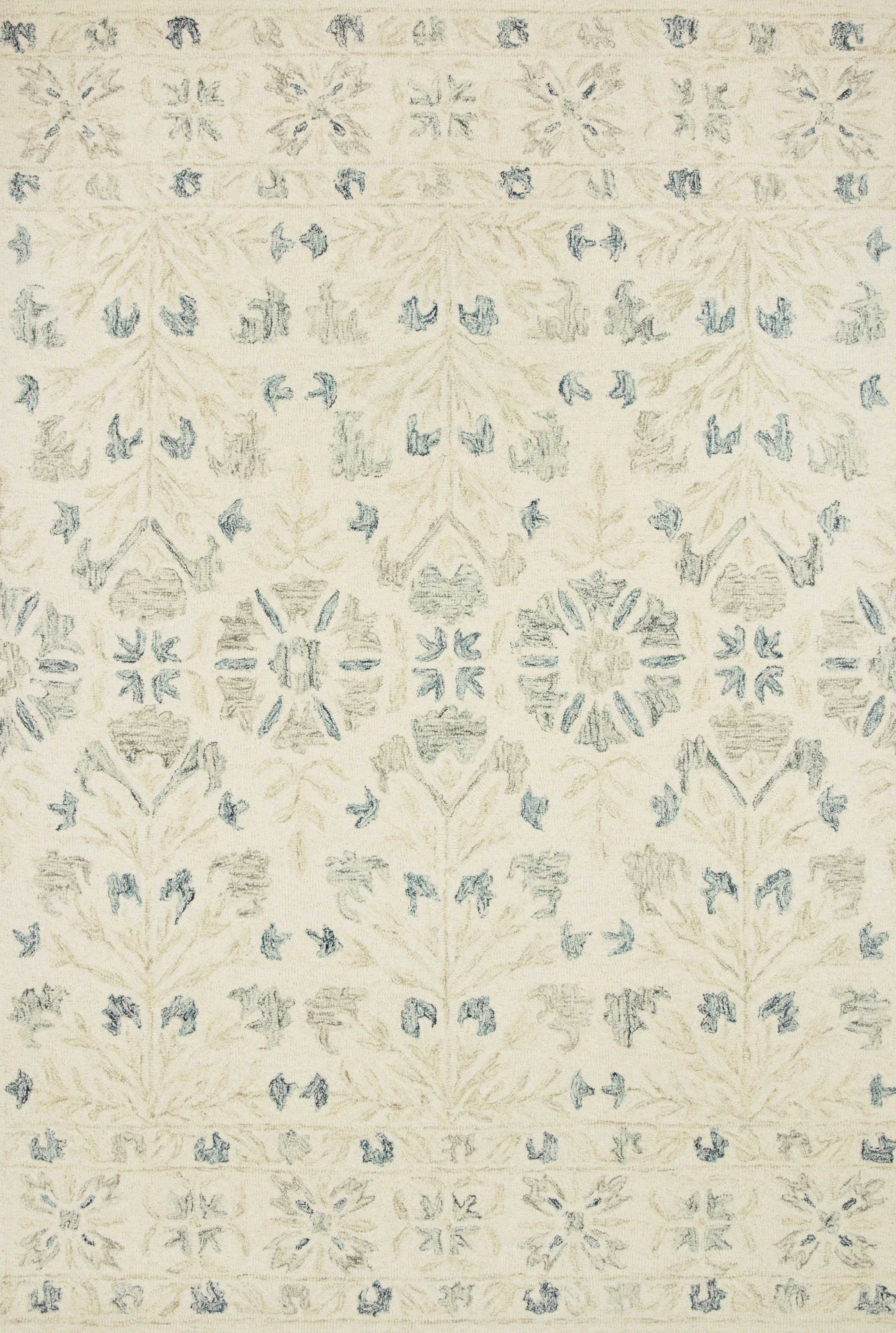 Loloi | Norabel Collection | Ivory / Grey | NOR-02 - Image 1