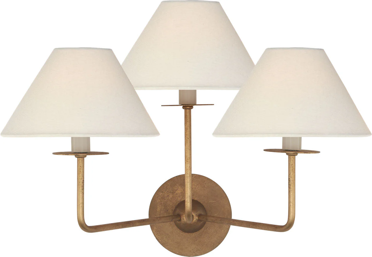 Kelley Medium Triple Sconce