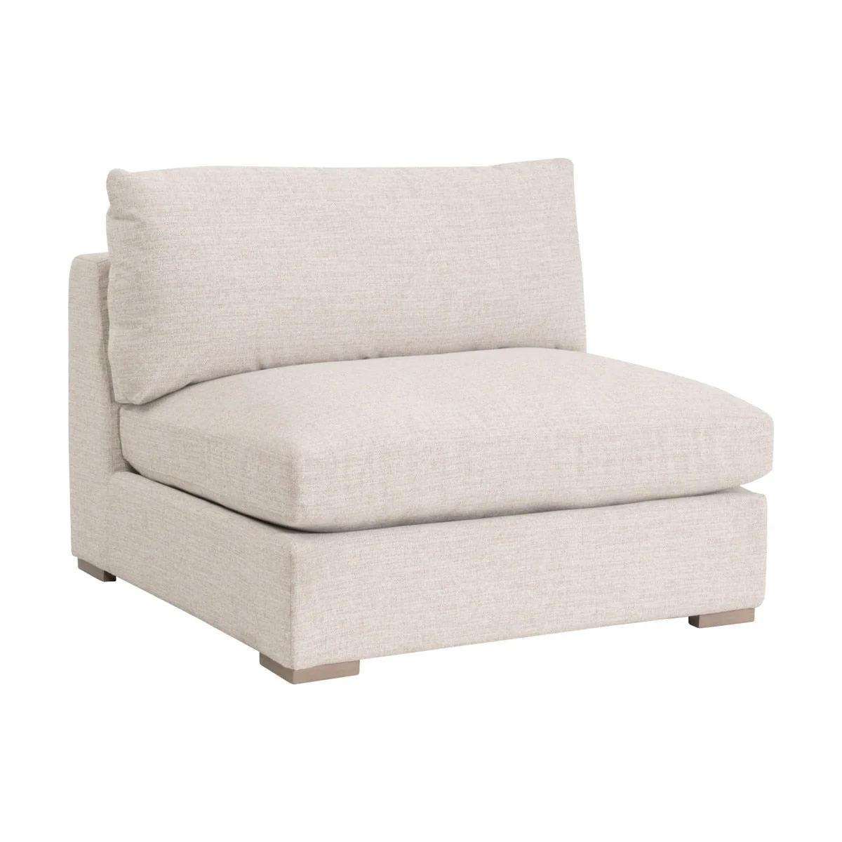 Newport Outdoor Modular 1-Seat Armless Chair - Image 2