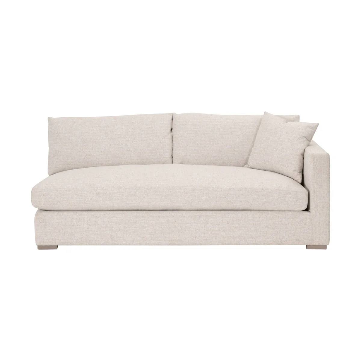 Newport Outdoor Modular 2-Seat Right Track Arm Sofa - Image 1