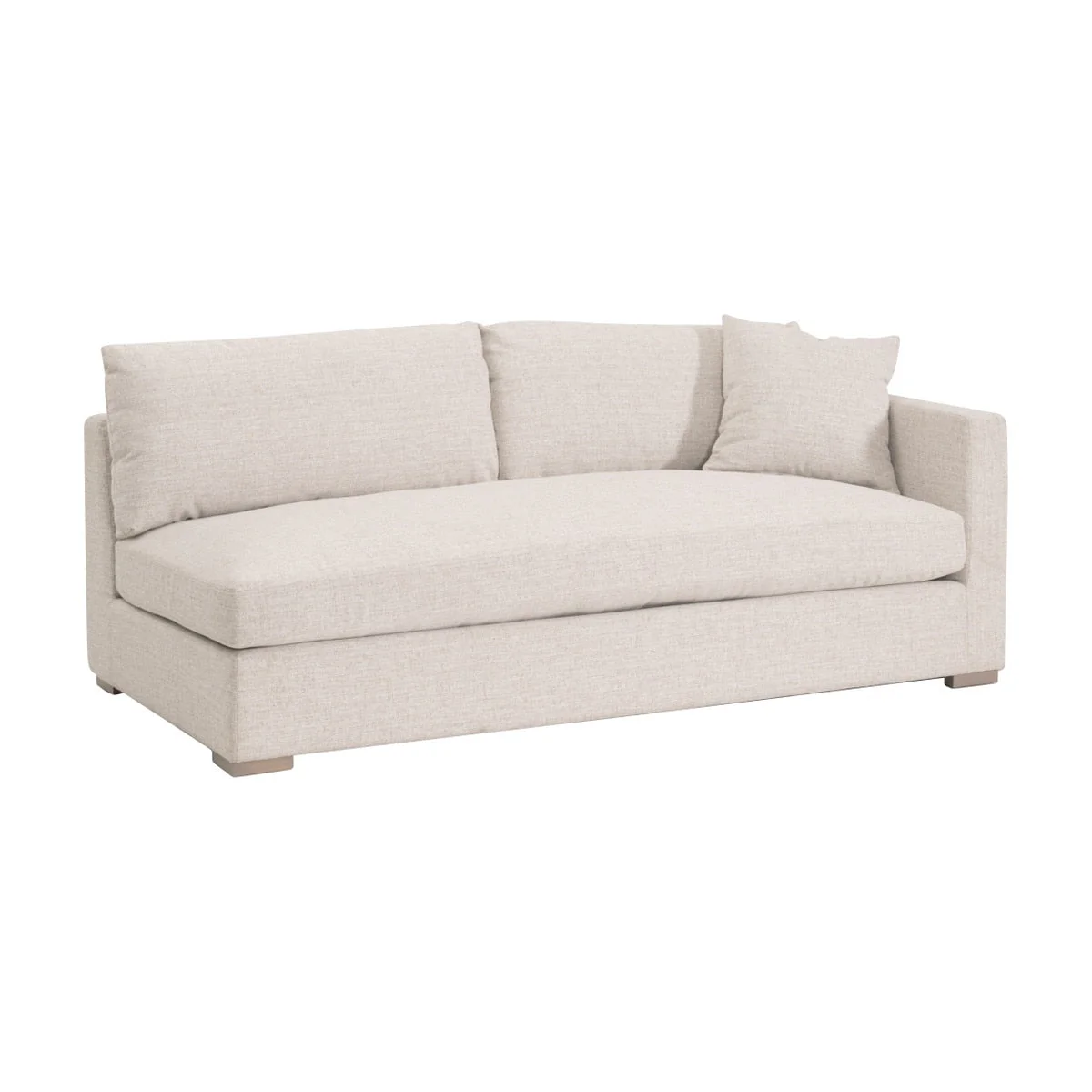 Newport Outdoor Modular 2-Seat Right Track Arm Sofa - Image 2